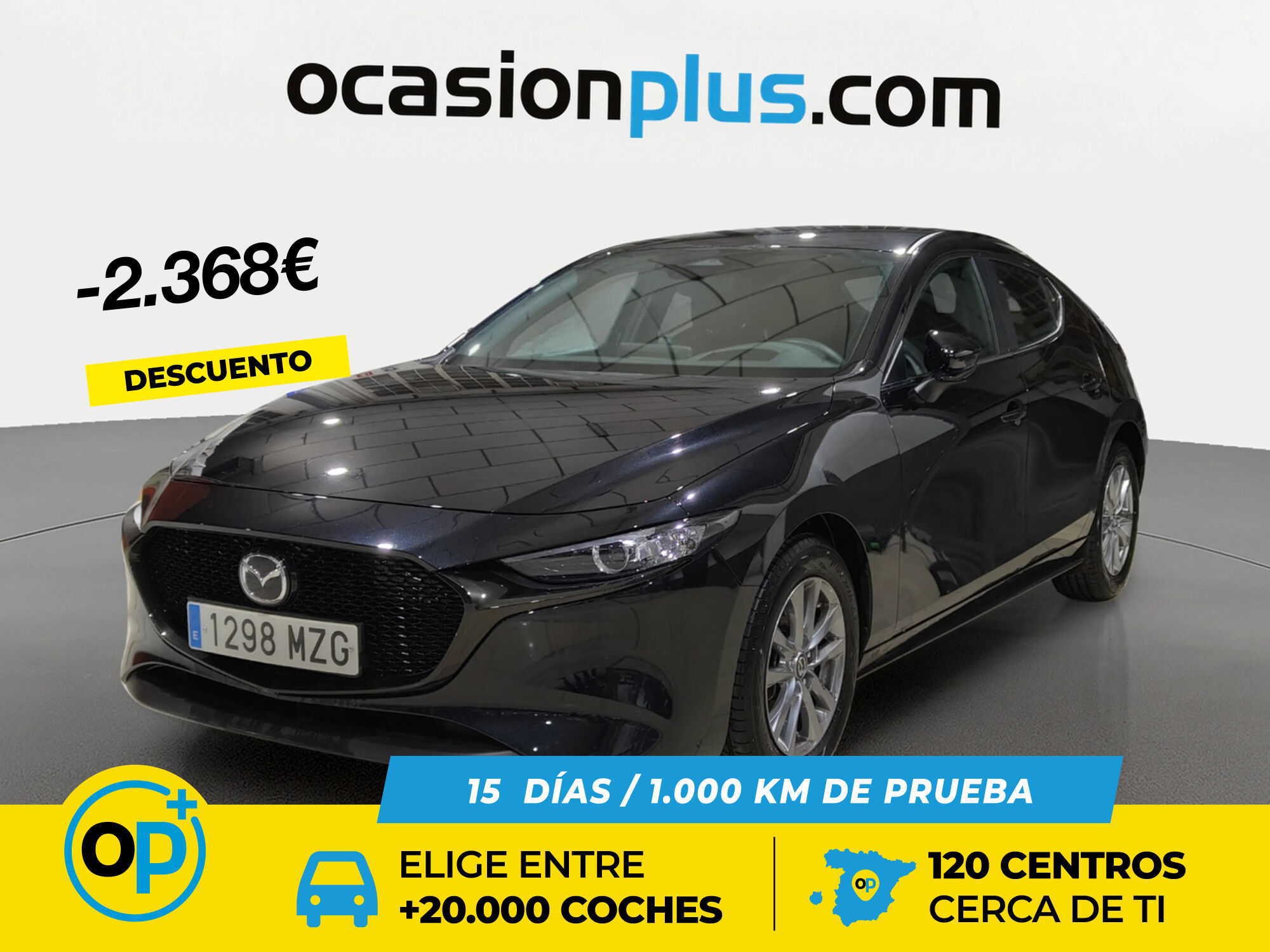 MAZDA Mazda3 (2.5L E-SKY G MHEV Prime-line 103 kW (140 CV)) en Madrid
