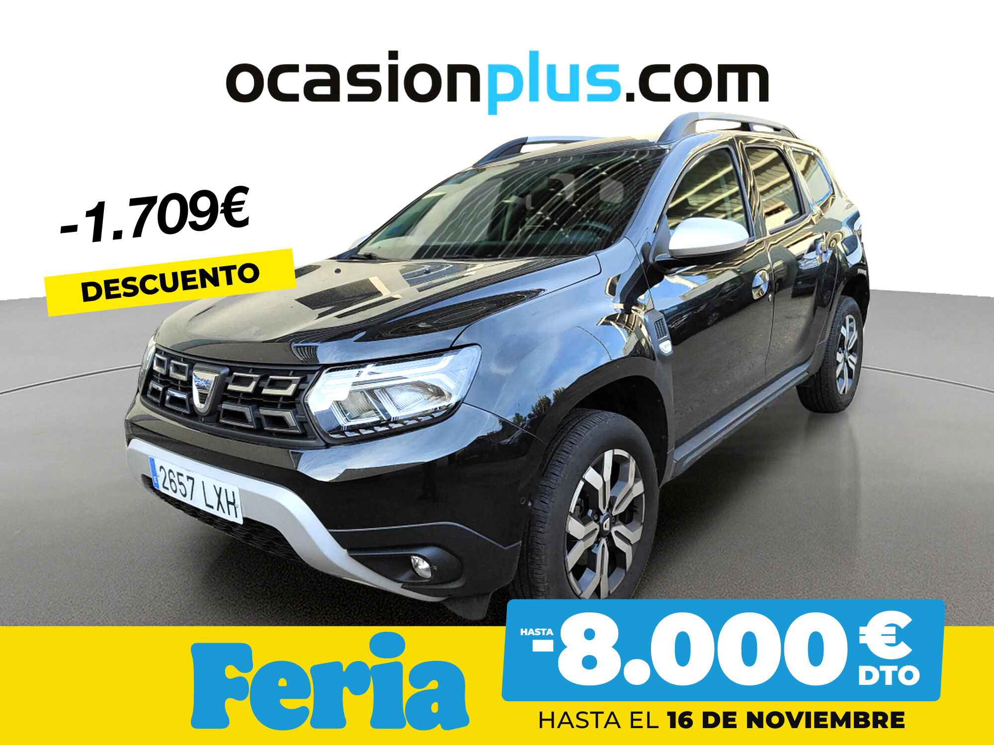 DACIA Duster (Prestige Go TCE 74 kW (100 CV) ECO-G 4x2) en Madrid