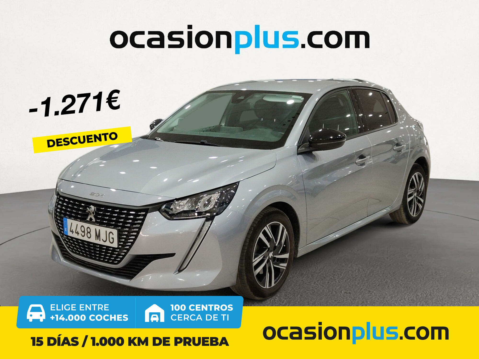 PEUGEOT 208 (PureTech 100 Allure 75 kW (100 CV)) en Madrid
