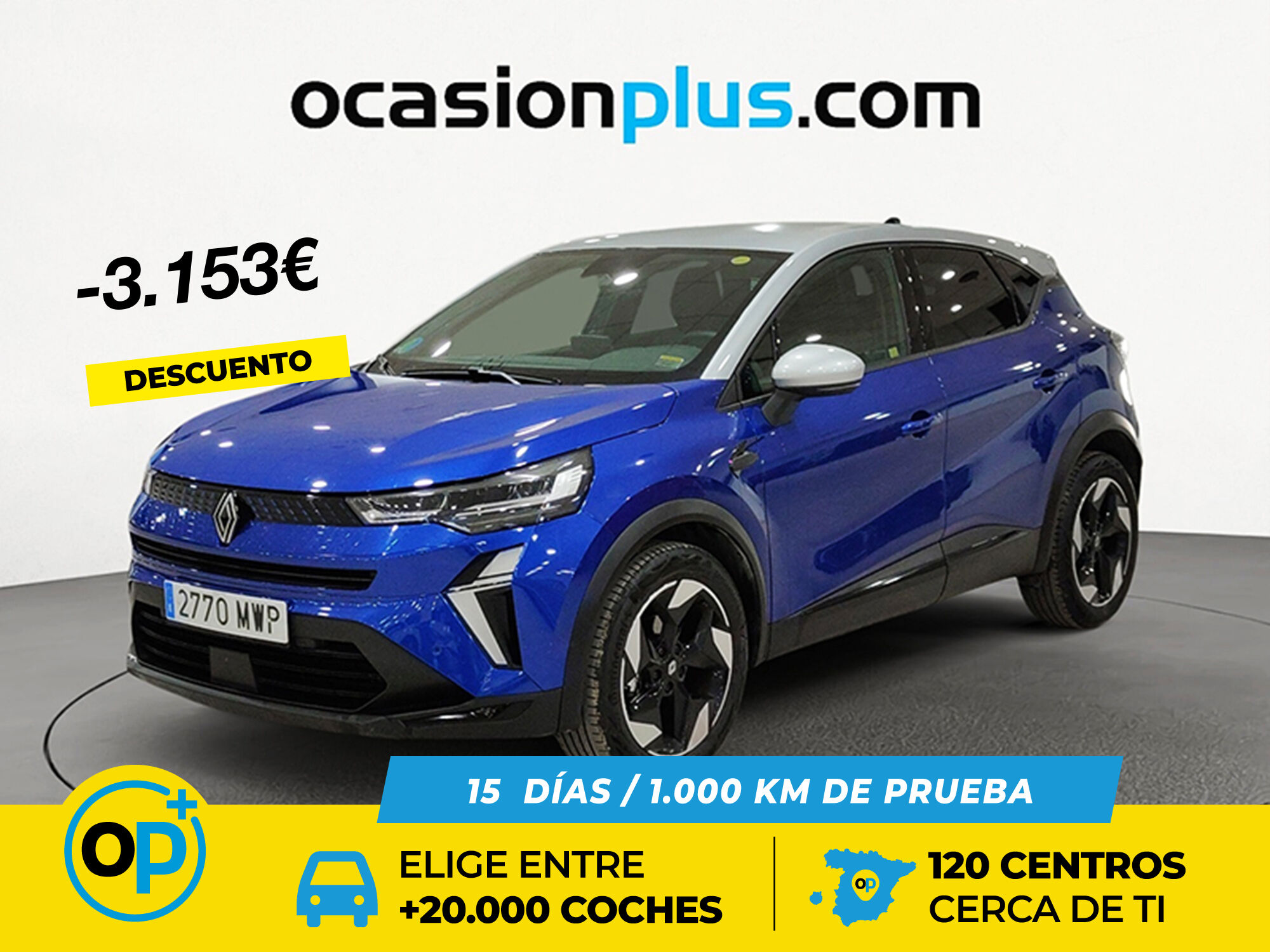 RENAULT Captur (Techno TCe 160 Mild Hybrid EDC 118 kW (160 CV)) en Madrid