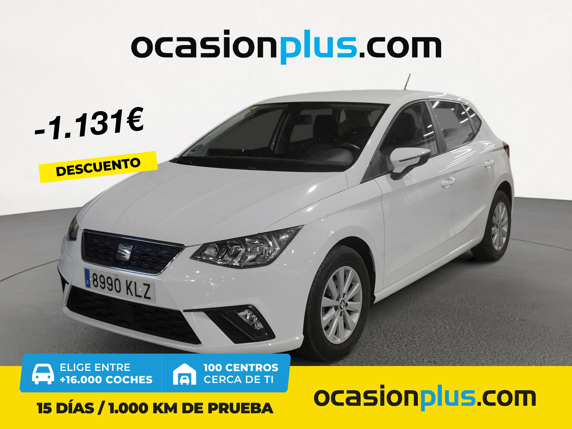 SEAT Ibiza (1.0 TGI GNC S&S Style 66 kW (90 CV)) en Madrid