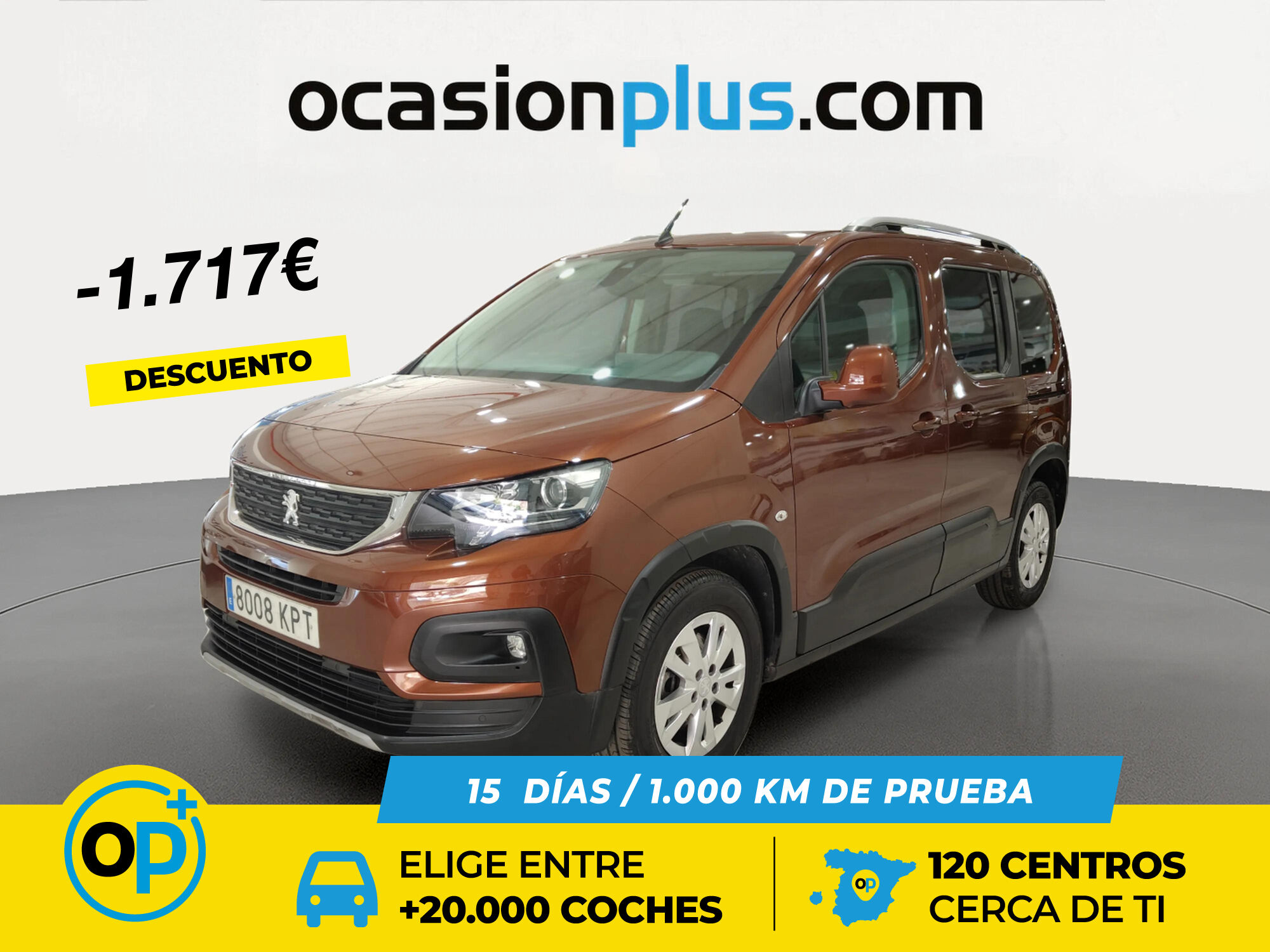 Foto del PEUGEOT Rifter 1.5BlueHDi S&S Standard Allure EAT8 130