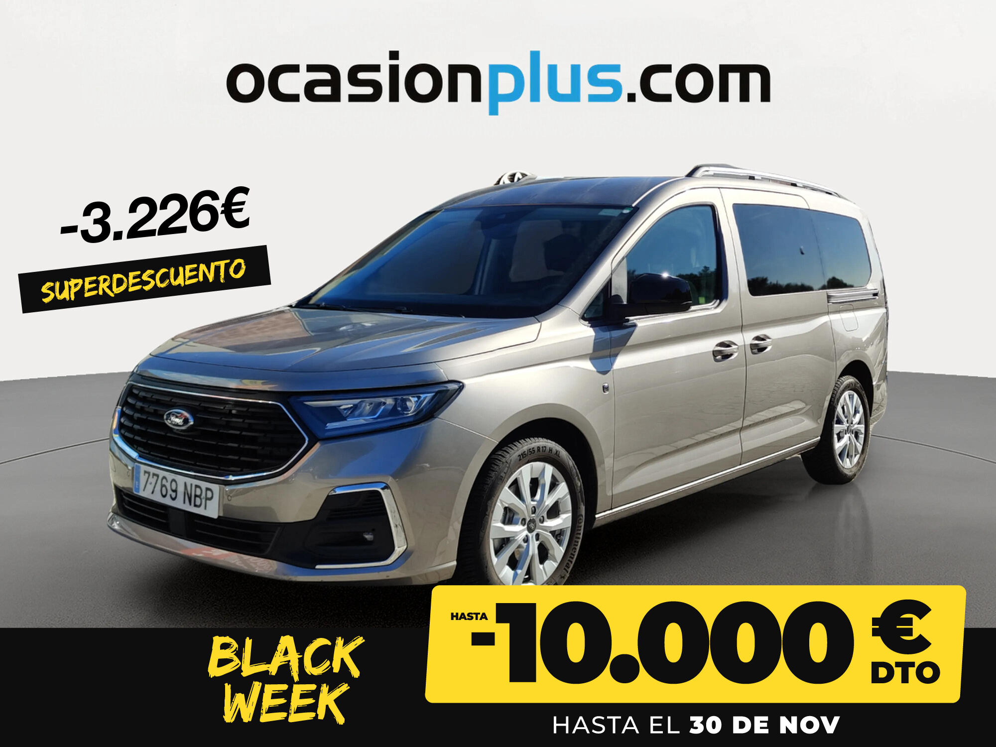 FORD Tourneo Connect (2.0 Ecoblue Titanium Auto 90 kW (122 CV)) en Madrid