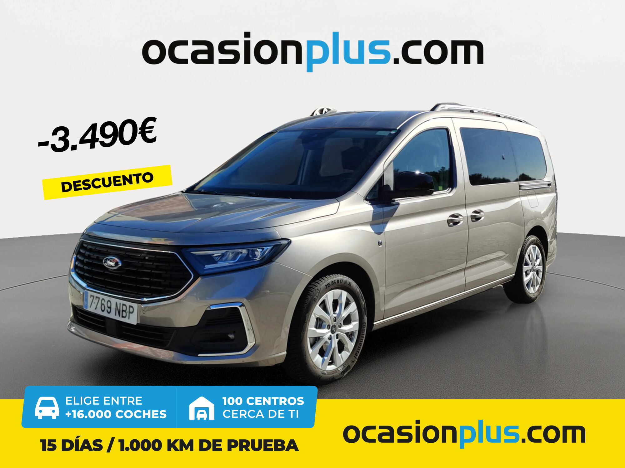 FORD Tourneo Connect (2.0 Ecoblue Titanium Auto 90 kW (122 CV)) en Madrid
