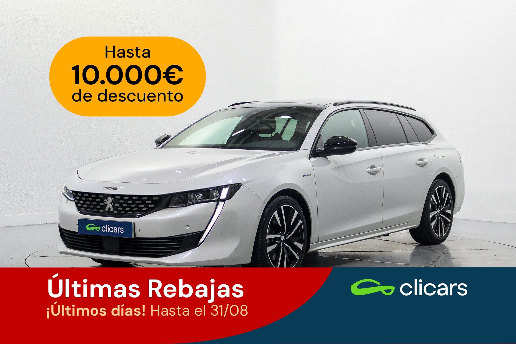 PEUGEOT 508 (508 SW Hybrid 225 GT e-EAT8) en Madrid