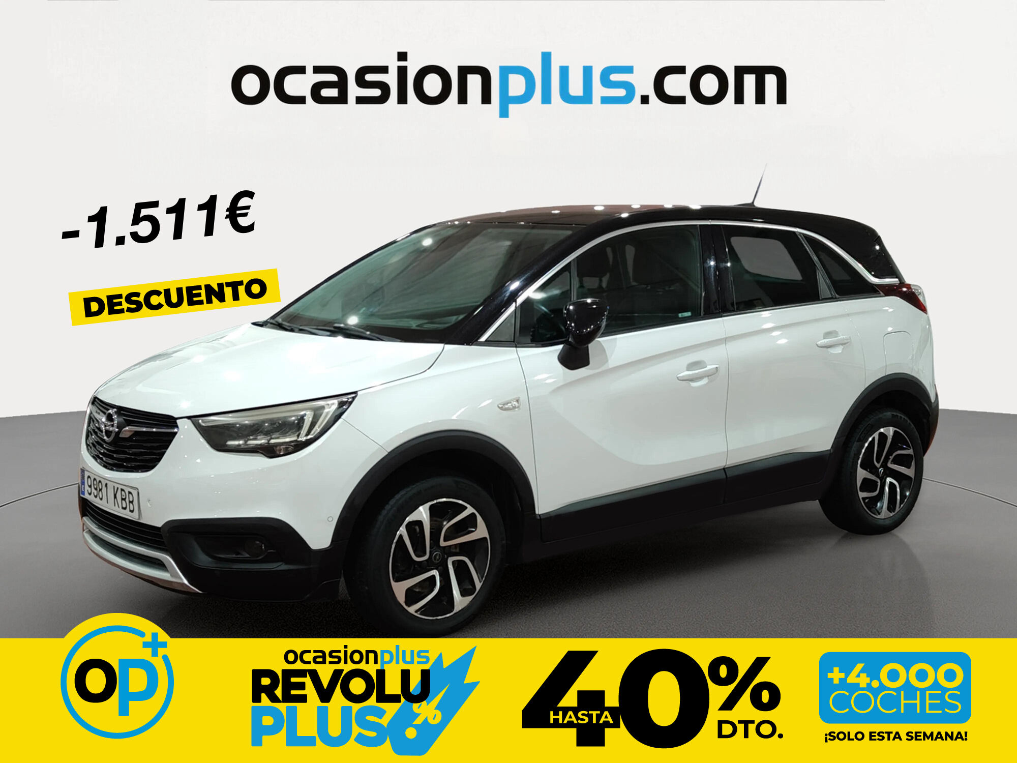 Foto del OPEL Crossland X 1.2T S&S ecoTEC Excellence 110