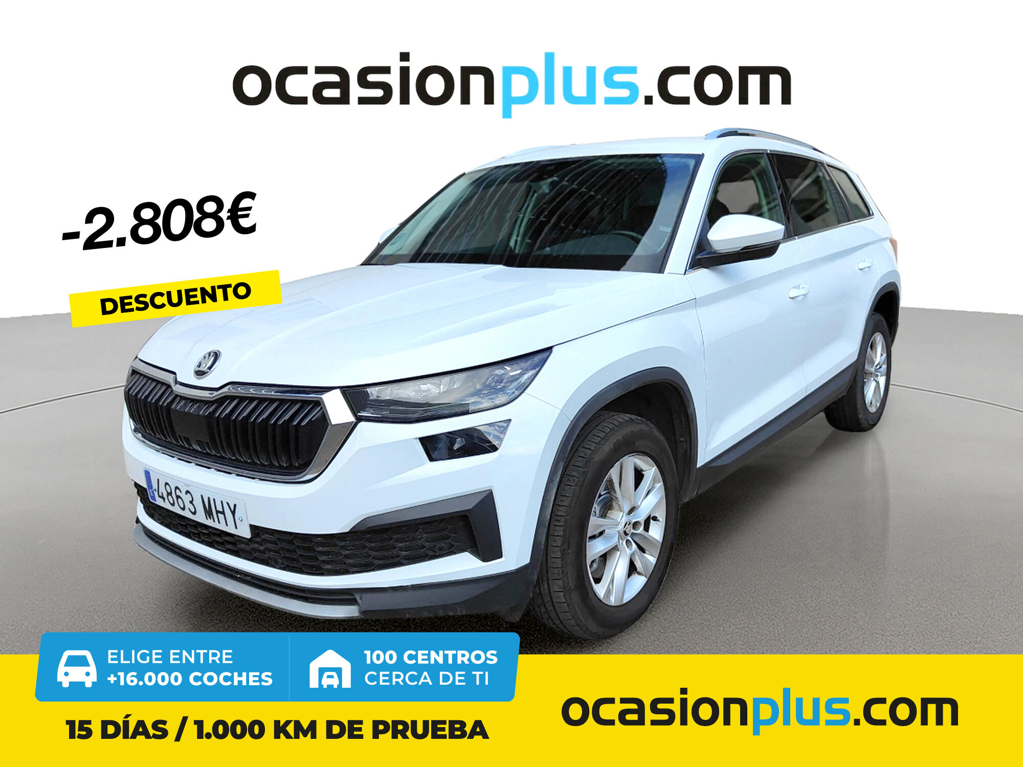 SKODA Kodiaq (2.0 TDI Ambition 4x2 DSG 110 kW (150 CV)) en Madrid
