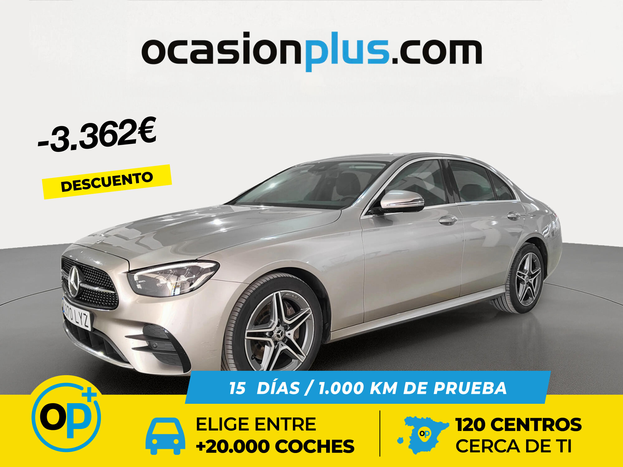 MERCEDES Clase C (E 220 d 4Matic 147 kW (200 CV)) en Madrid