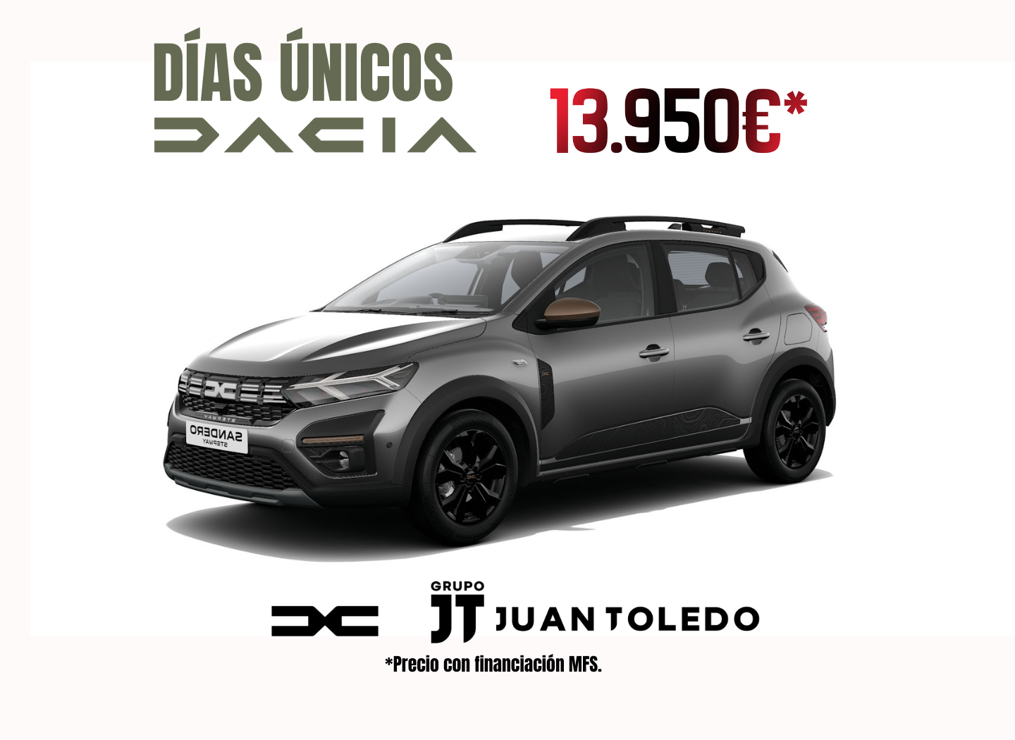 DACIA Sandero (100cv  ECO-G Stepway Extreme Go) en Palmas, Las