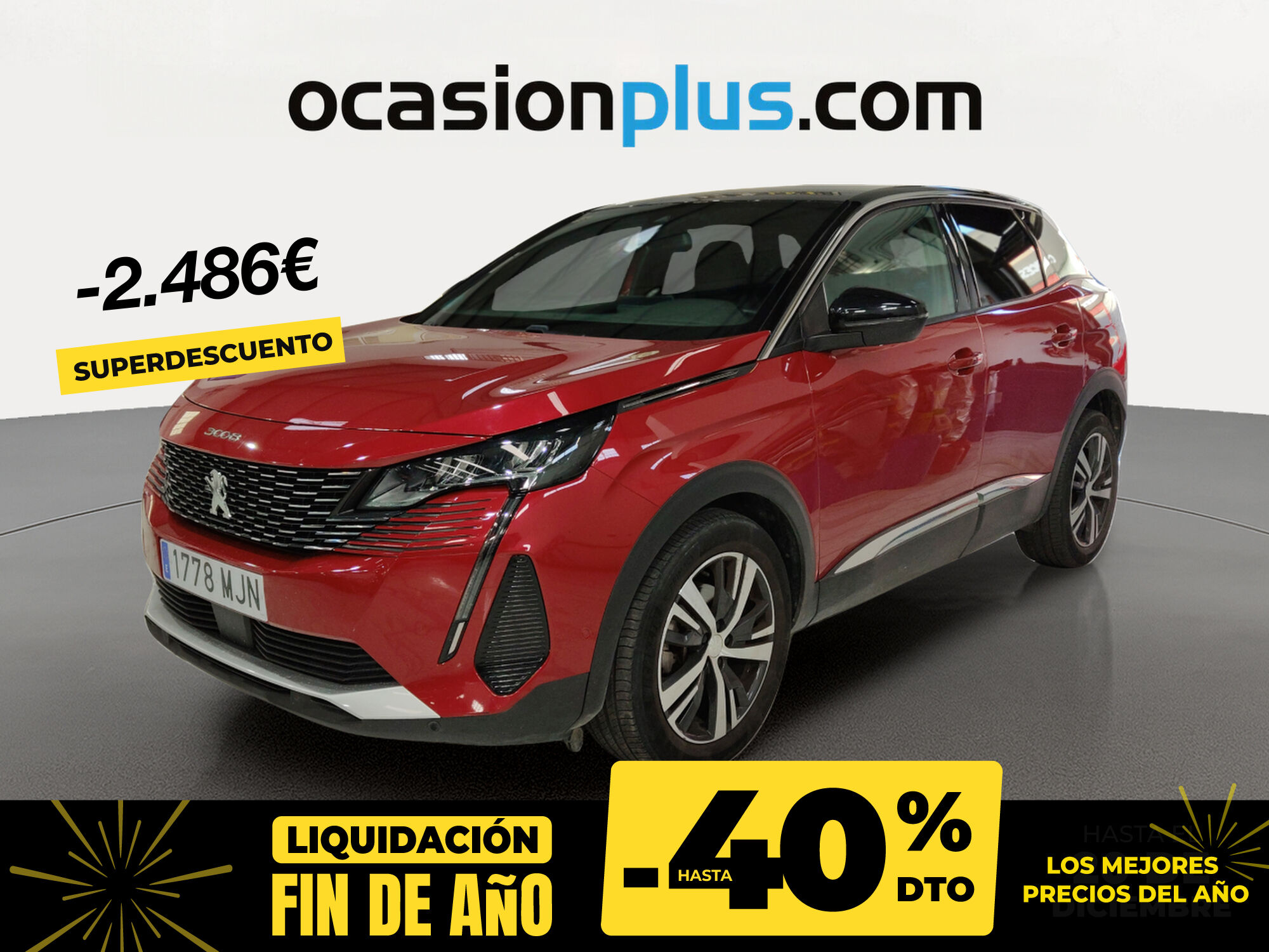 PEUGEOT 3008 (BlueHDi 130 S&S Allure Pack EAT8 96 kW (130 CV)) en Madrid