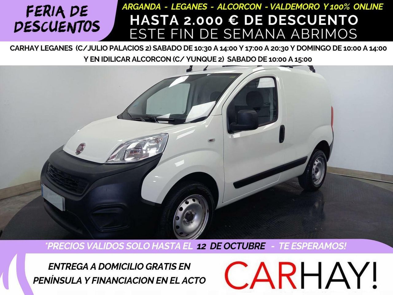 FIAT Fiorino (CARGO KASTEN 1.4 NATURAL GNC) en Madrid