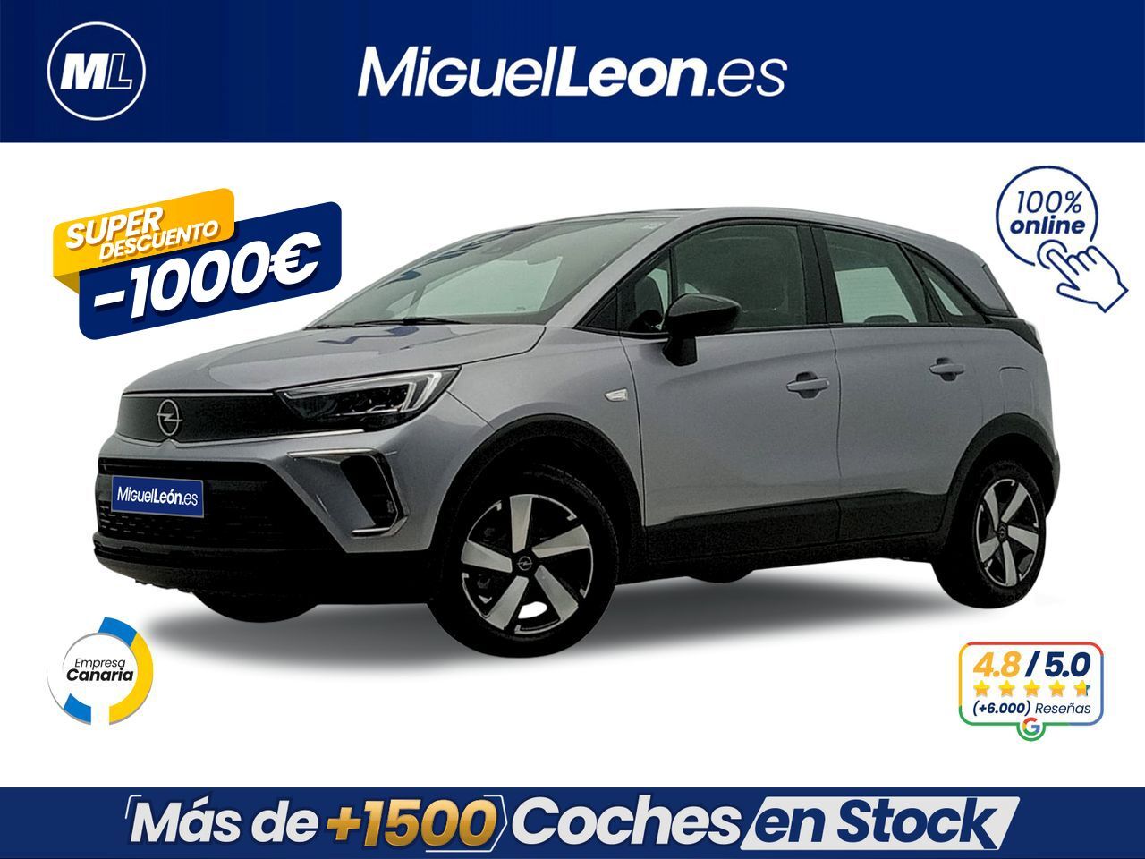 OPEL Crossland (1.2 81kW (110CV) Edition) en Palmas, Las