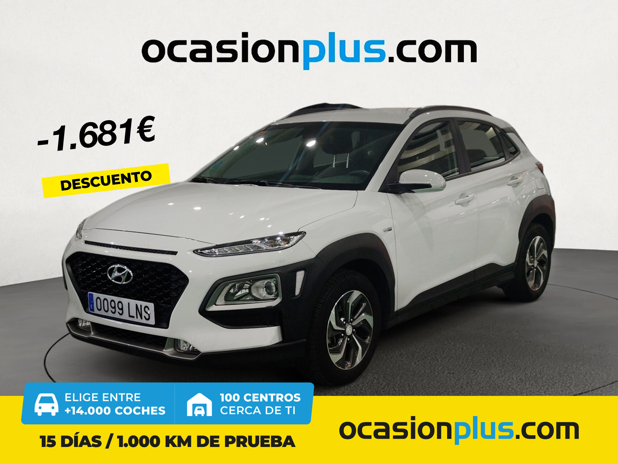 HYUNDAI Kona (1.6 GDI HEV Klass DT 104 kW (141 CV)) en Madrid