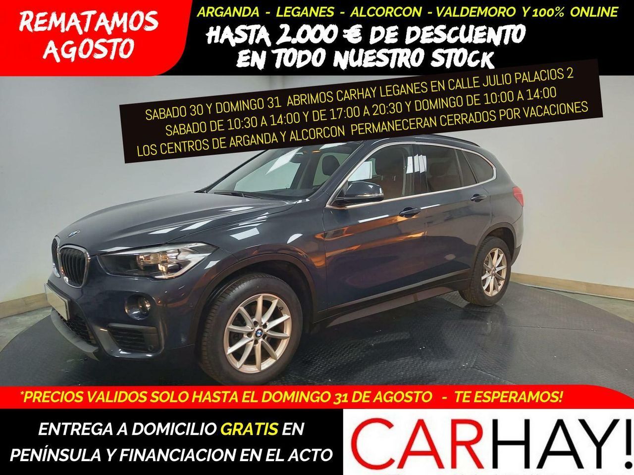 BMW X1 (2.0 d sDrive18 AdBlue Business Model) en Madrid