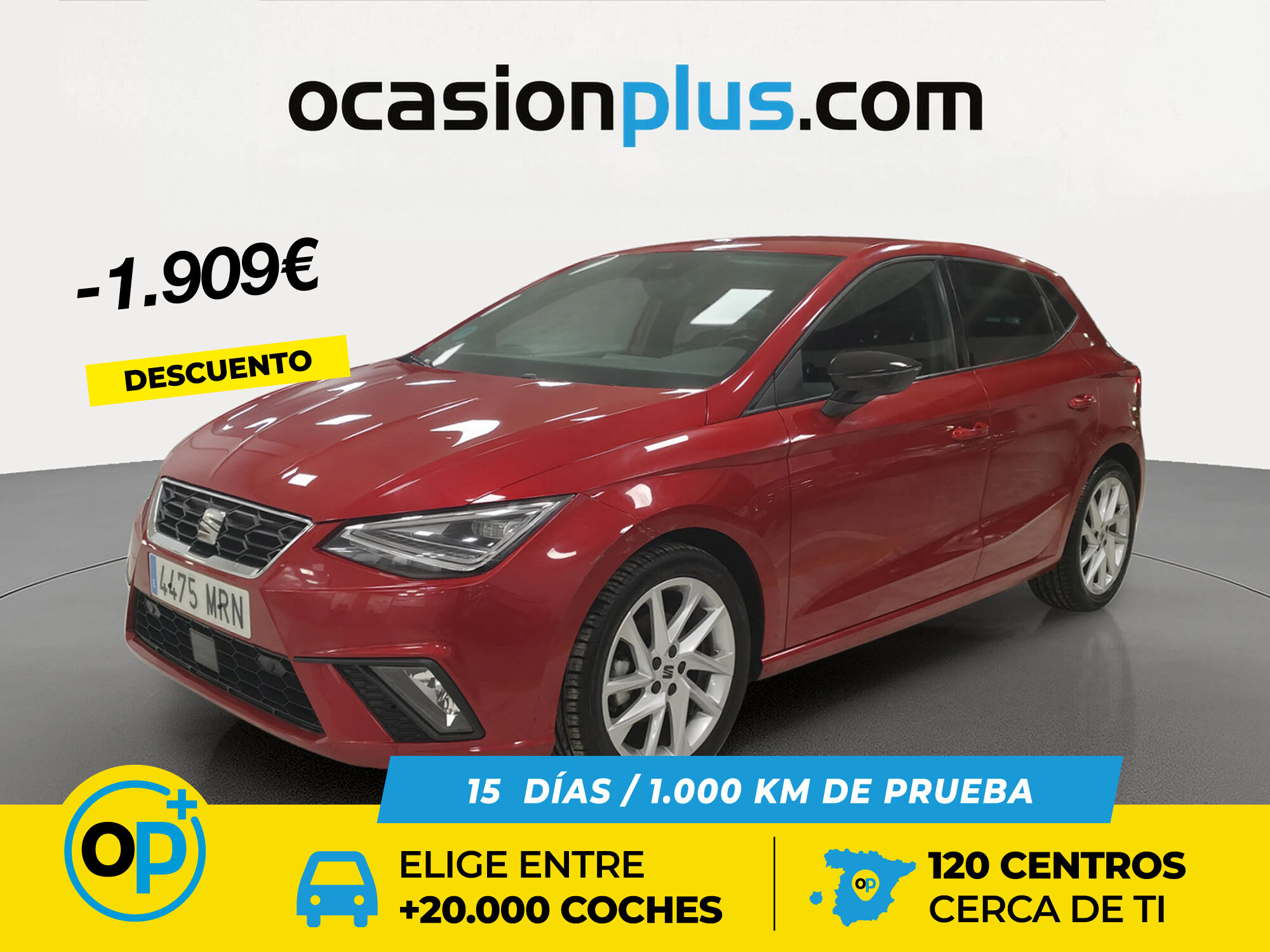 SEAT Ibiza (1.5 TSI S&S FR XS DSG 110 kW (150 CV)) en Madrid