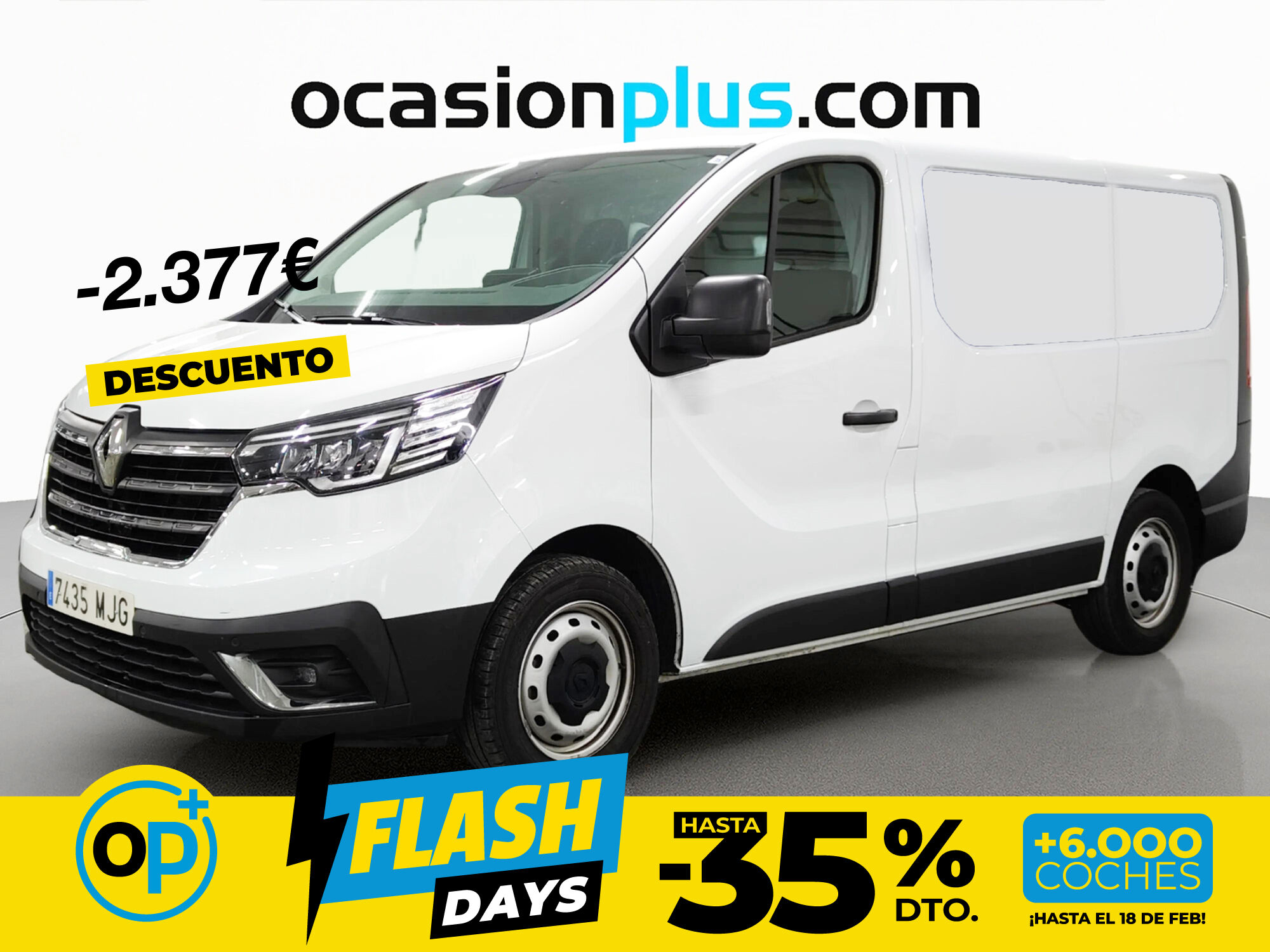 Foto del RENAULT Trafic Furgón L2H1 BluedCi 96kW CU aumentada