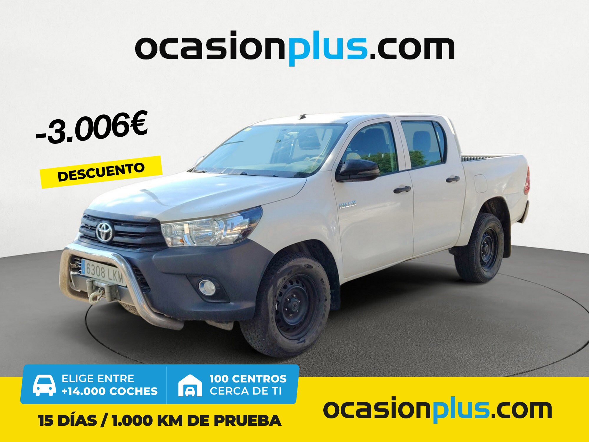 TOYOTA Hilux (2.4 D-4D Doble Cabina GX 110 kW (150 CV)) en Madrid