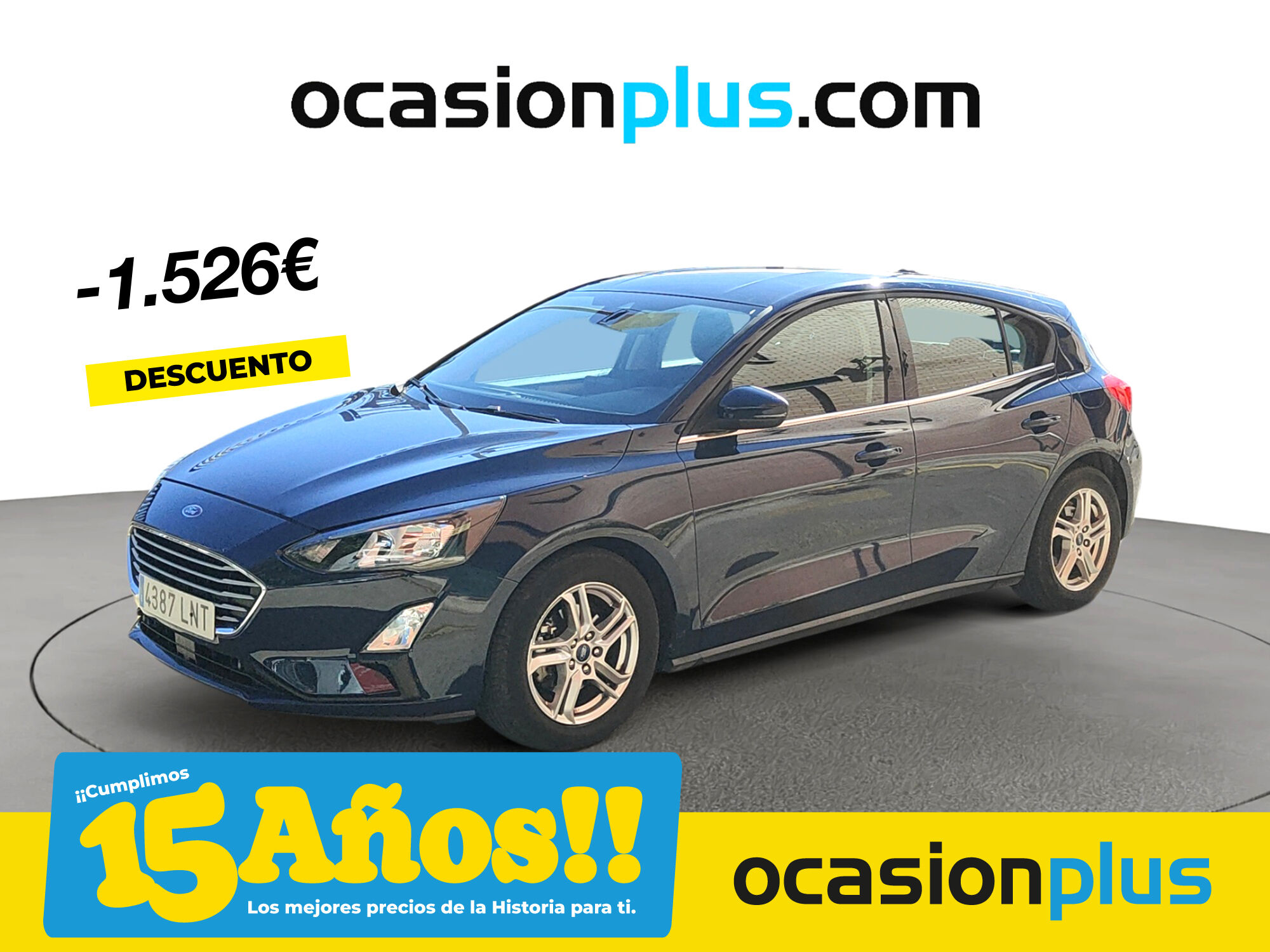 FORD Focus (1.5 Ecoblue Trend+ Auto 88 kW (120 CV)) en Madrid