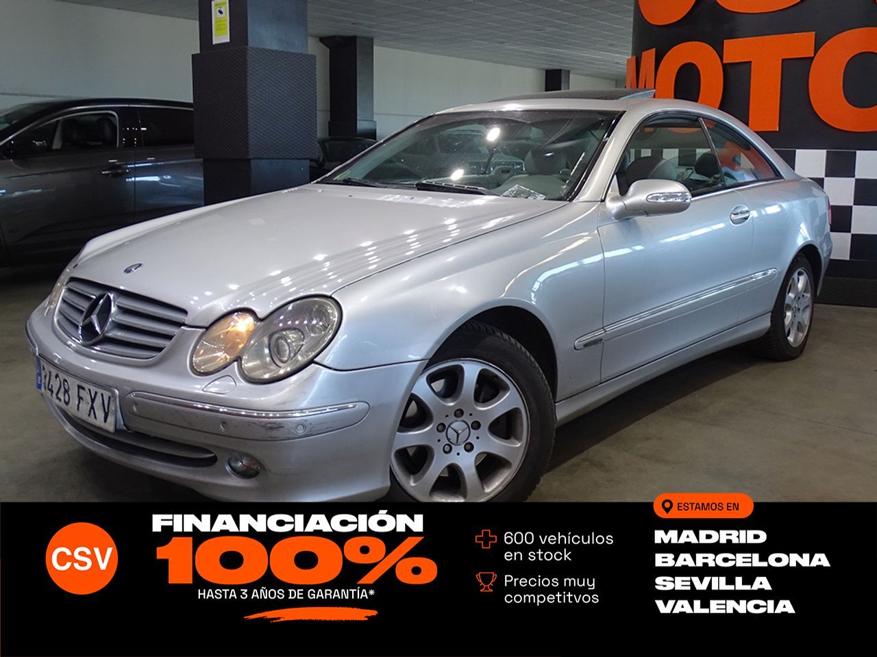 Mercedes CLK 240 V6 manual de segunda mano en Cerdido