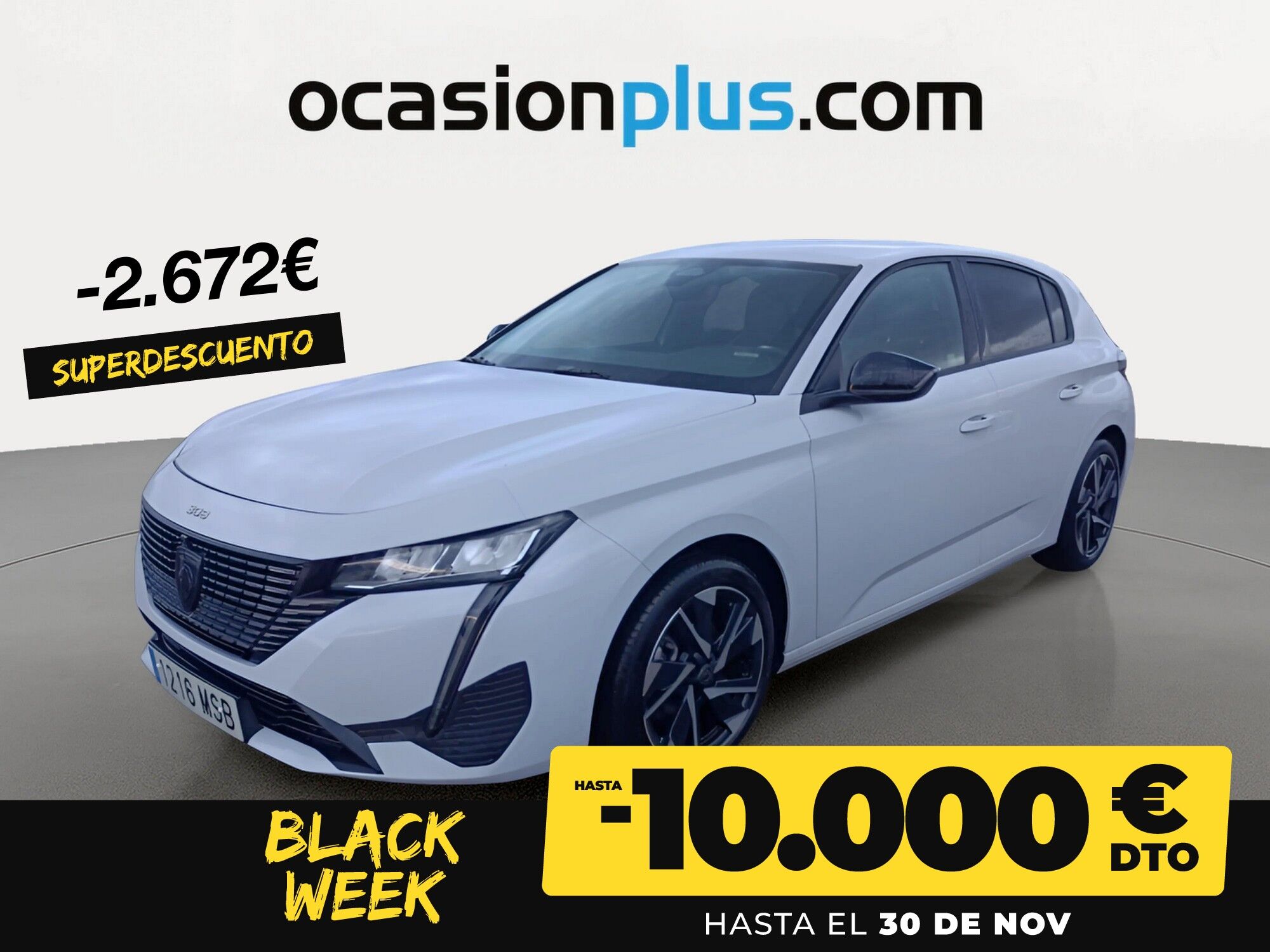 PEUGEOT 308 (BlueHDi 130 S&S Allure EAT8 96 kW (130 CV)) en Madrid