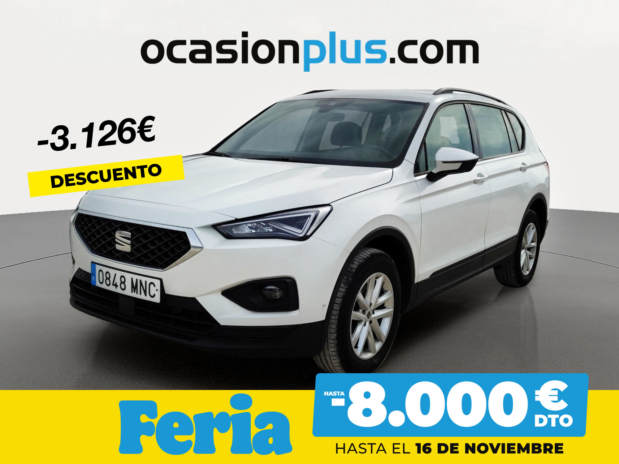 SEAT Tarraco (1.5 TSI S&S Style XL 110 kW (150 CV)) en Madrid