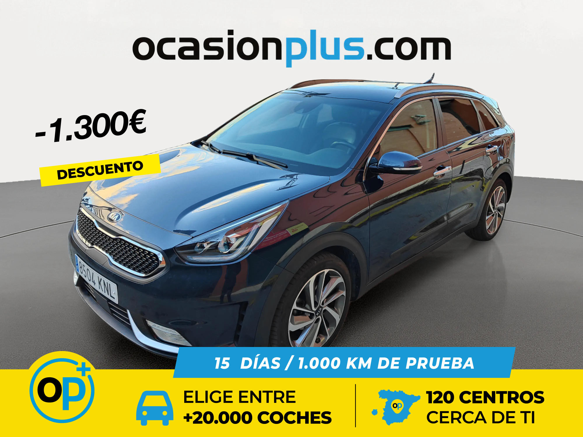 KIA Niro (1.6 GDi HEV Híbrido Emotion 104 kW (141 CV)) en Madrid