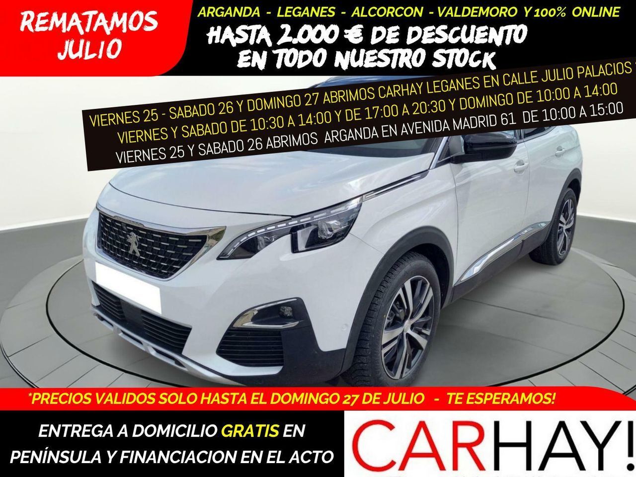 PEUGEOT 3008 SUV (1.5 BlueHDi 96kW (130CV) S&amp;S Allure EAT8) en Madr