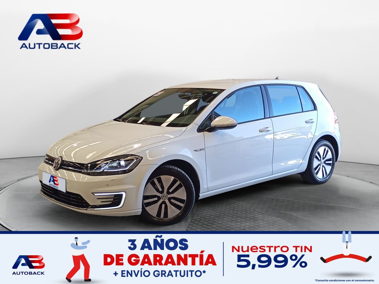 VOLKSWAGEN Golf (e-Golf ePower 100 kW (136CV)) en Madrid