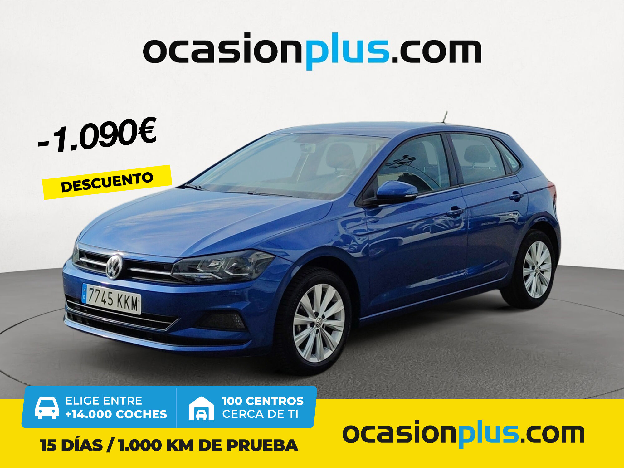 VOLKSWAGEN Polo (Advance 1.0 TSI 70 kW (95 CV)) en Madrid