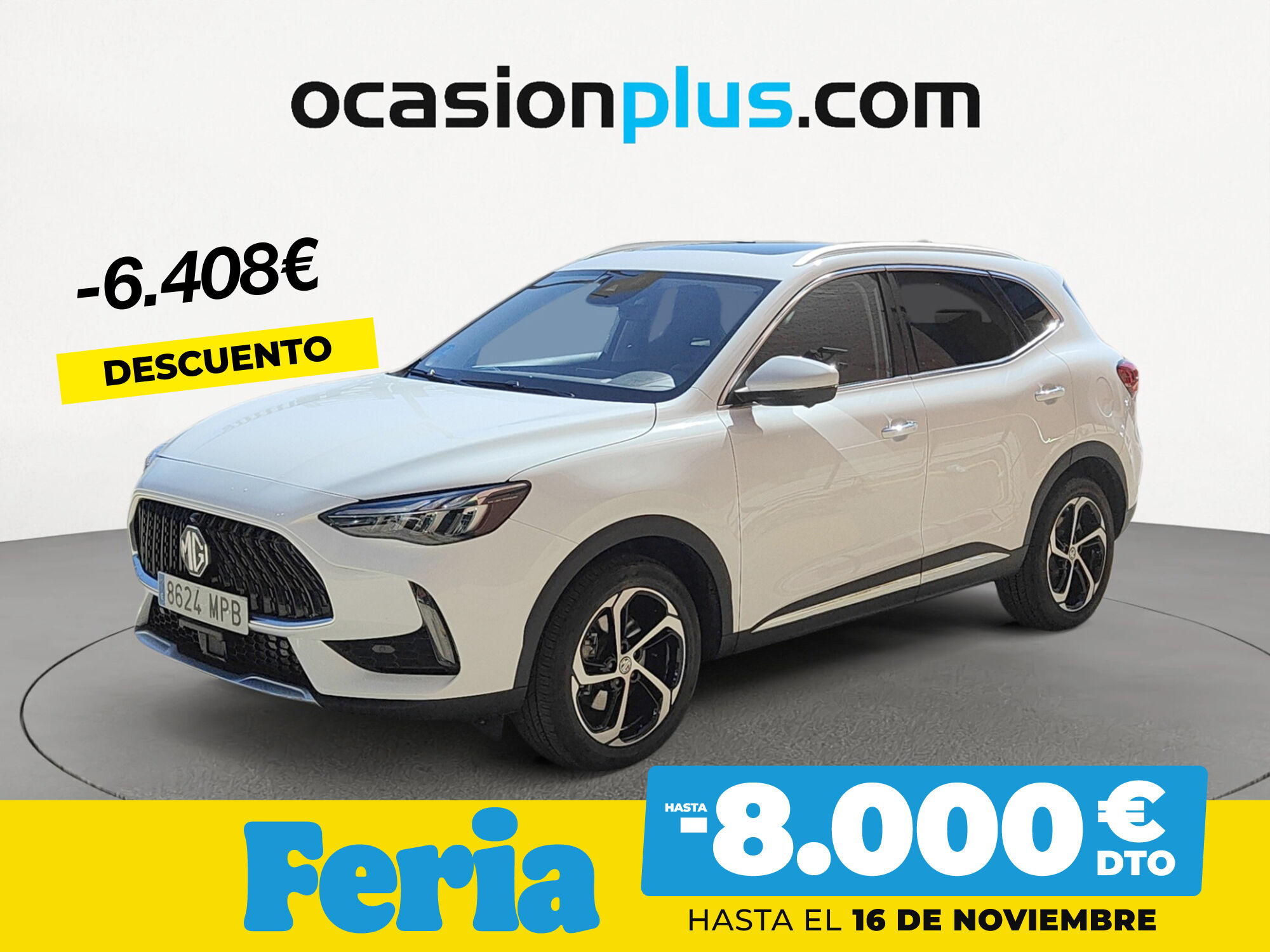 MG HS (1.5 T-GDI PHEV Luxury 190 kW (258 CV)) en Madrid