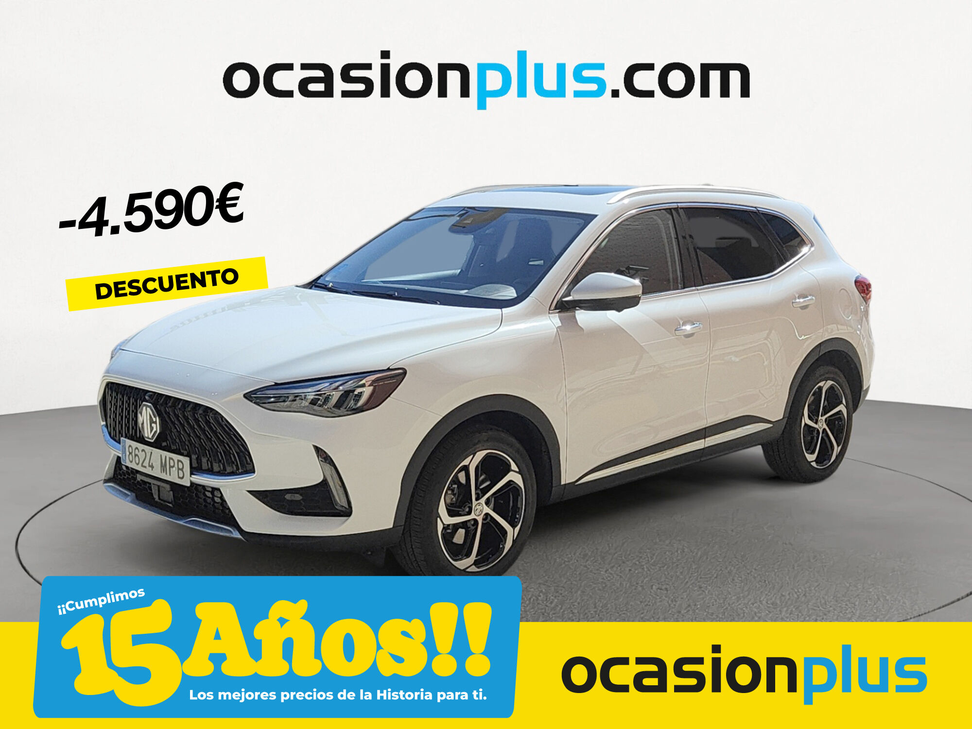 MG HS (1.5 T-GDI PHEV Luxury 190 kW (258 CV)) en Madrid