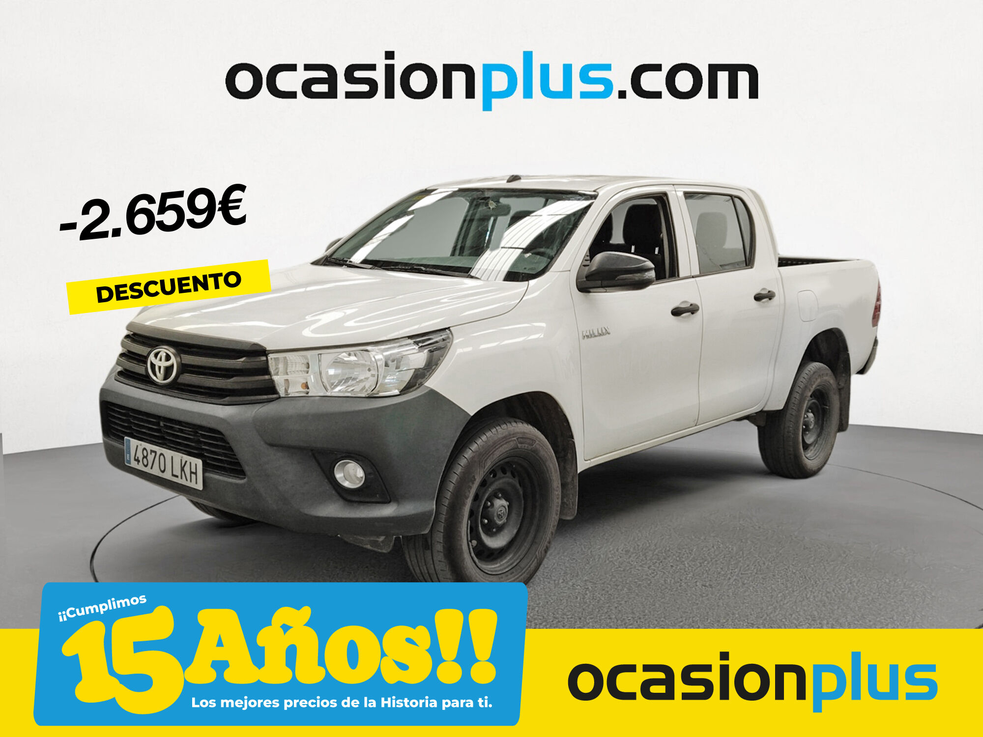 TOYOTA Hilux (2.4 D-4D Doble Cabina GX 110 kW (150 CV)) en Madrid