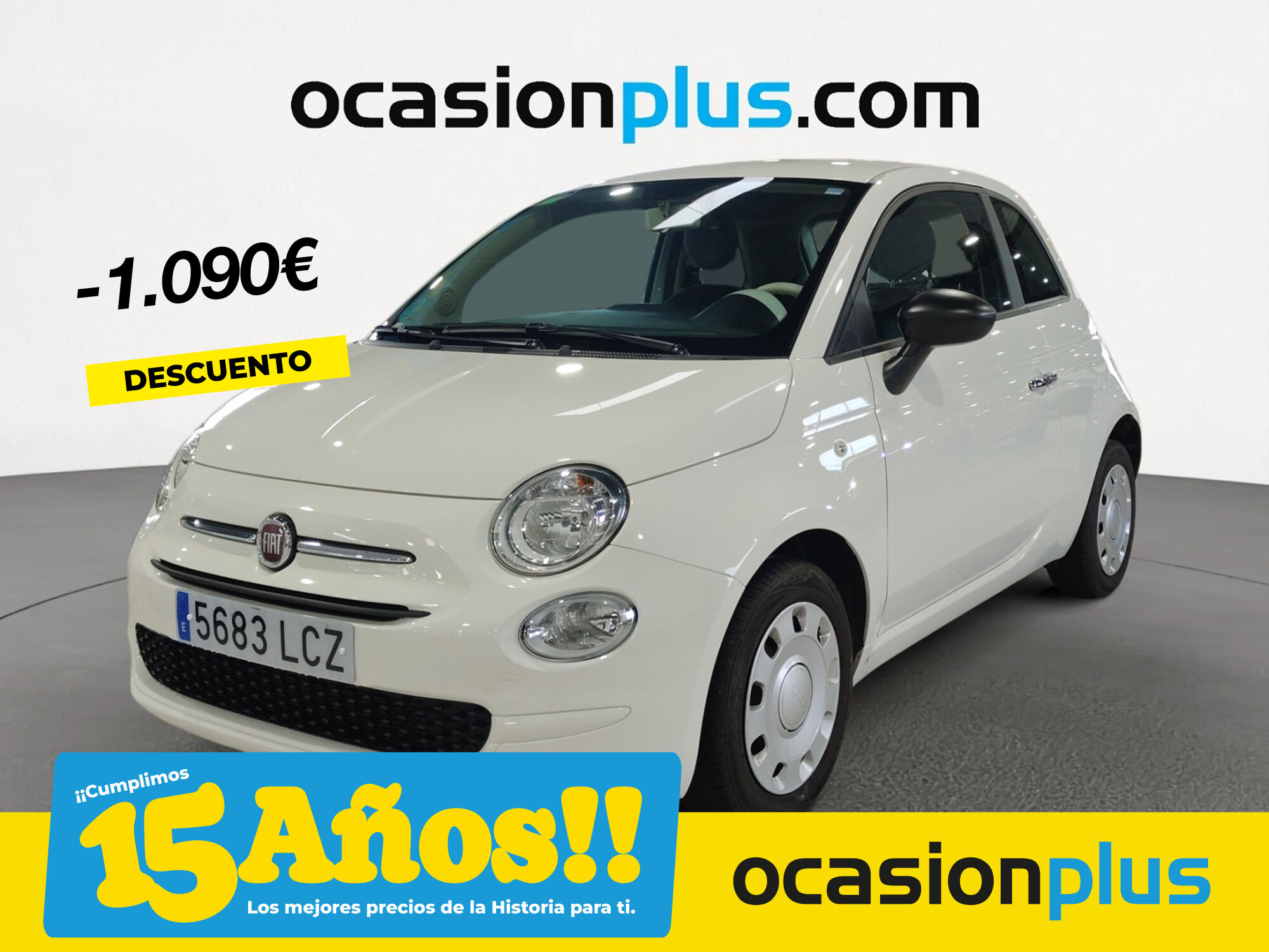FIAT 500 (1.2 Pop 51 kW (69 CV)) en Madrid