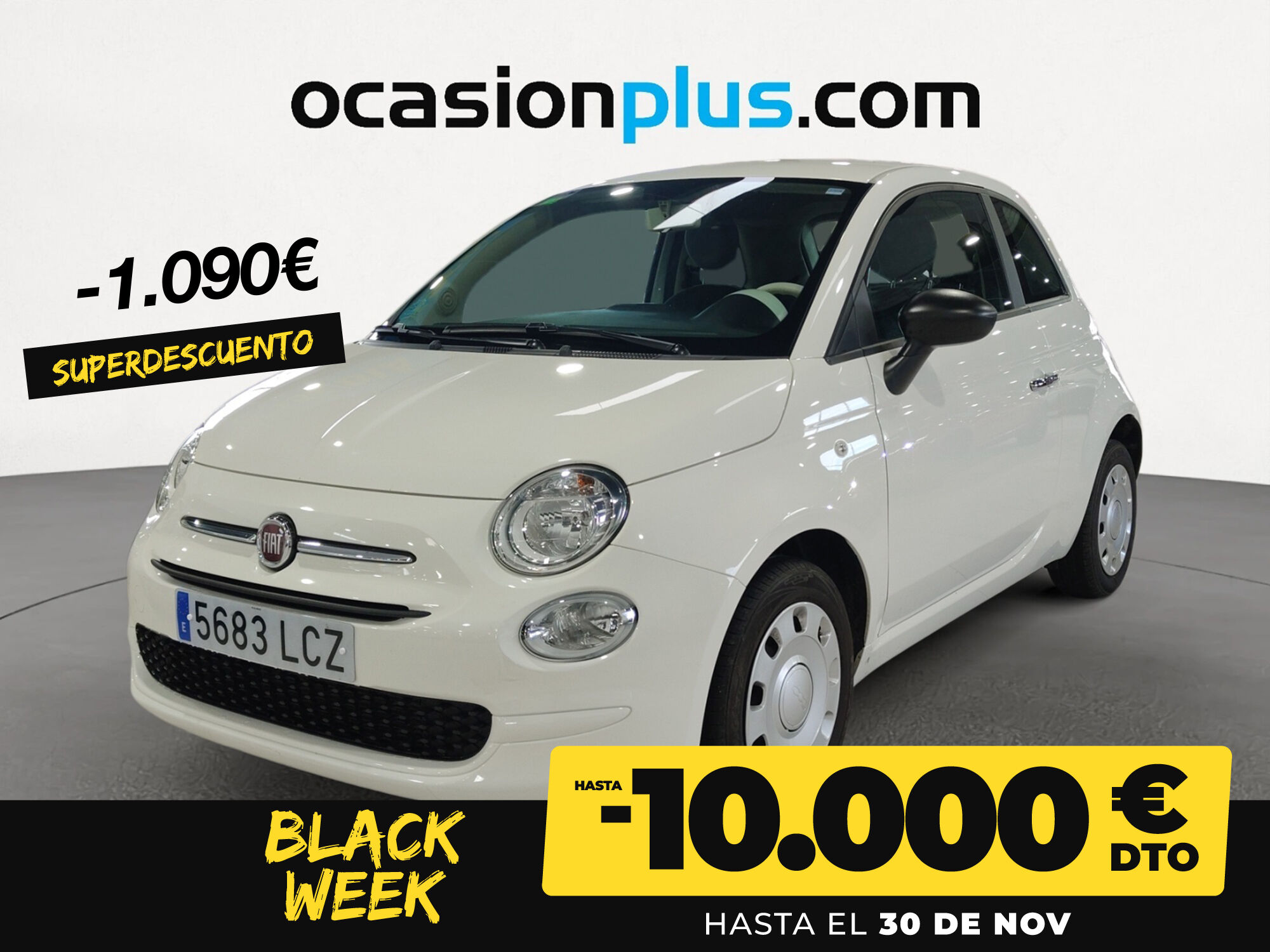 FIAT 500 (1.2 Pop 51 kW (69 CV)) en Madrid