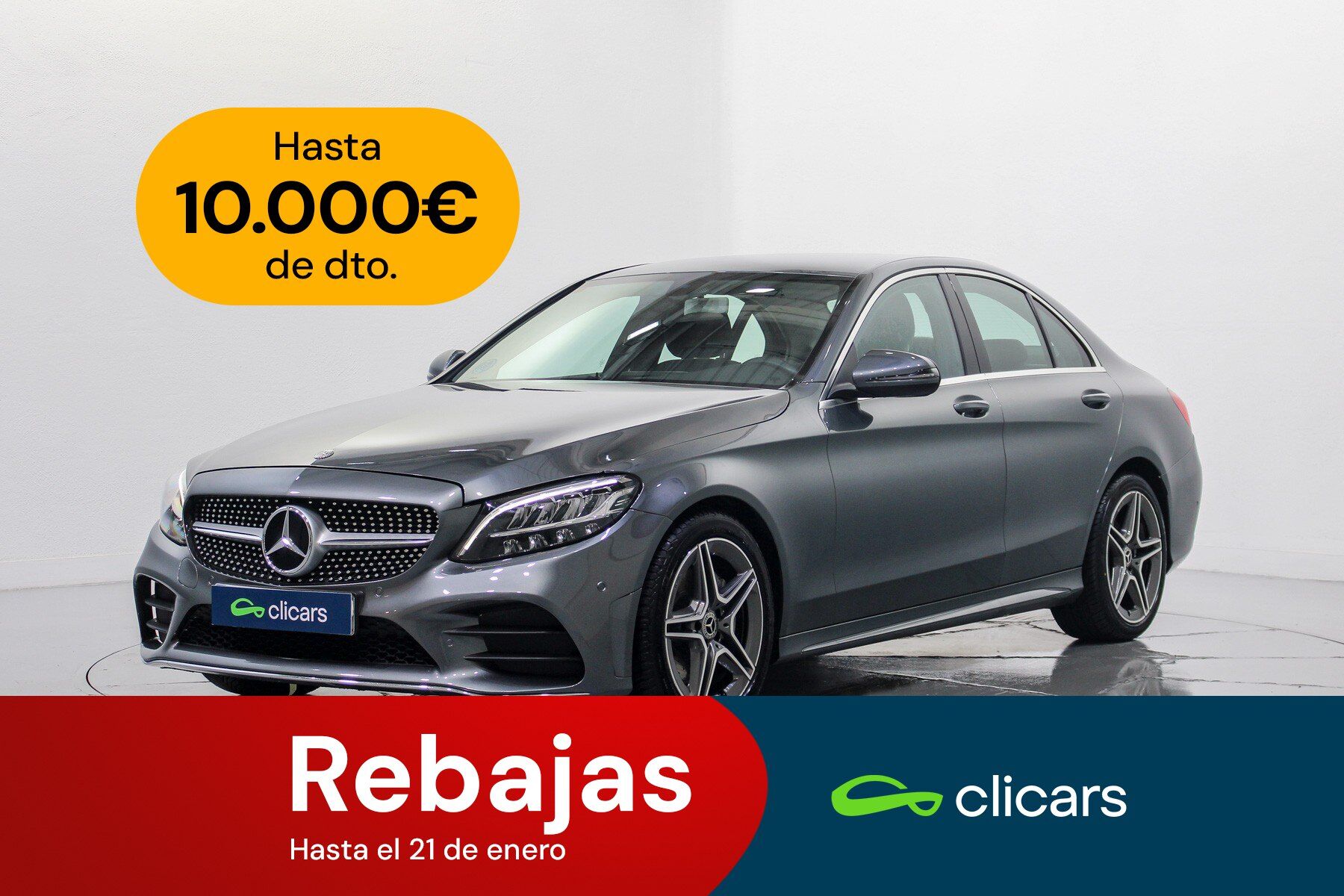 MERCEDES Clase C (C 200 9G-Tronic) en Madrid