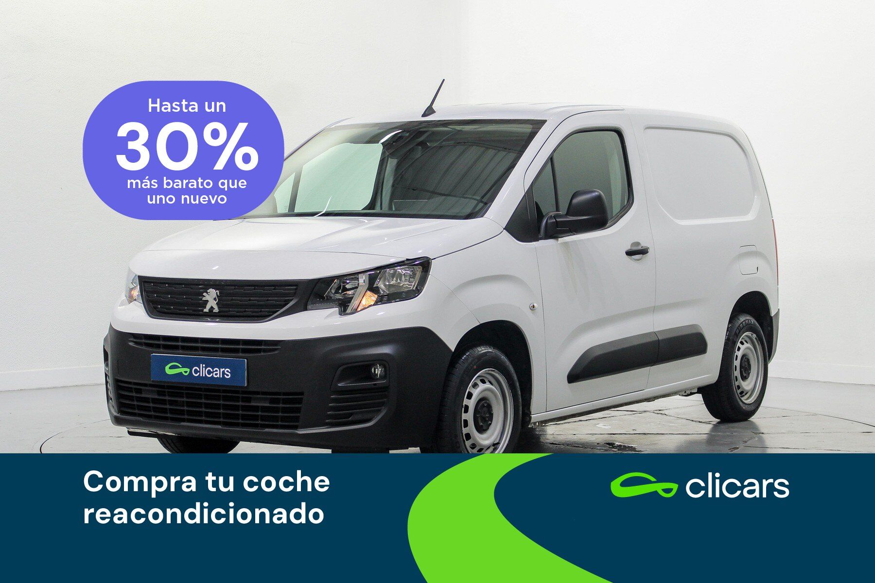 PEUGEOT Partner (Partner 1.5BlueHDI S&S Premium Standard 600kg 100) en Madr