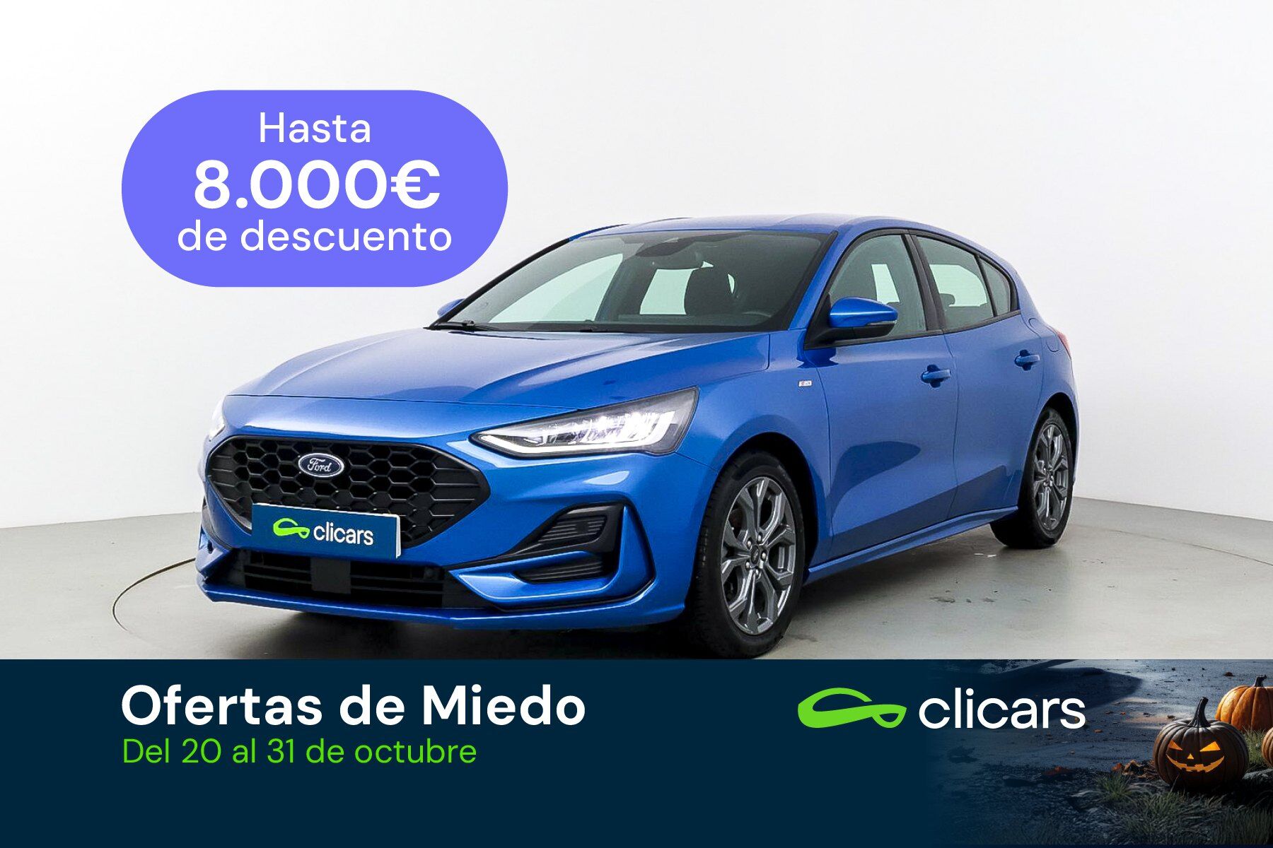 FORD Focus (Focus 1.0 Ecoboost MHEV ST-Line Design SIP 125) en Madrid