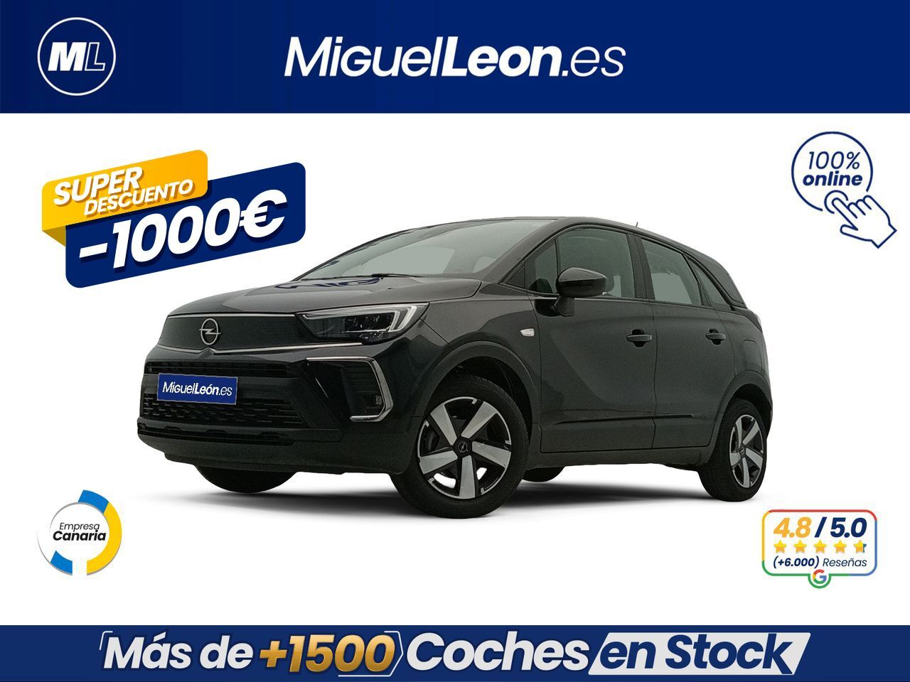 OPEL Crossland (1.2 81kW (110CV) Edition) en Palmas, Las