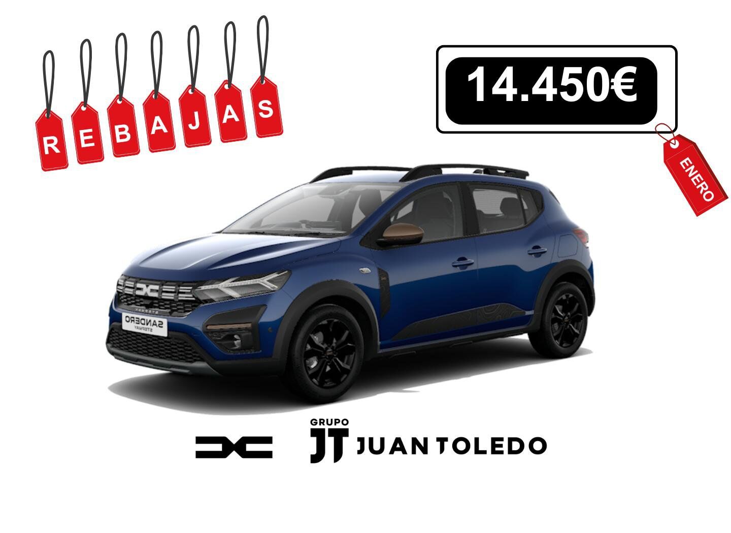 DACIA Sandero (100cv  ECO-G Stepway Extreme Go) en Palmas, Las