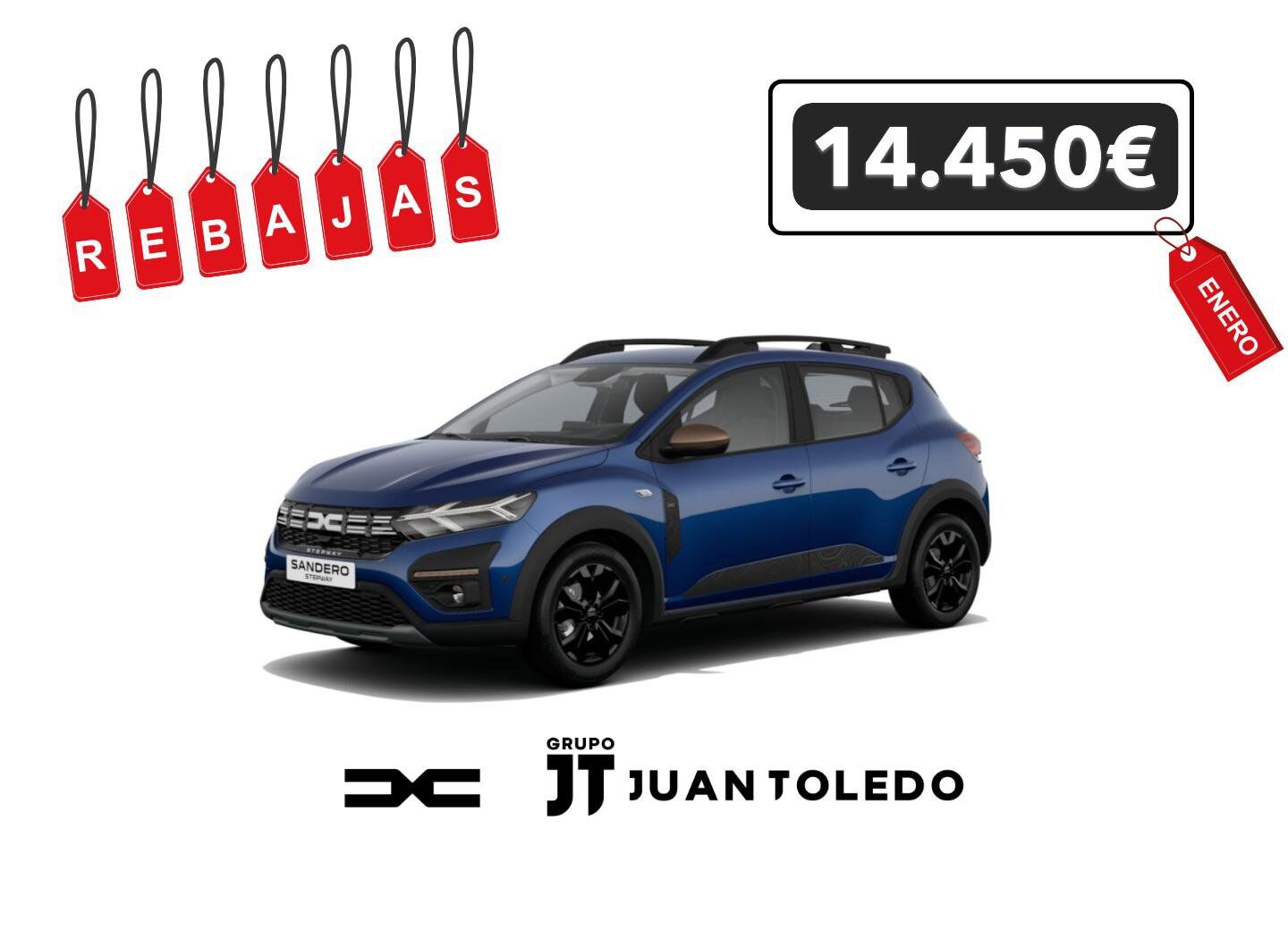 DACIA Sandero (100cv  ECO-G Stepway Extreme Go) en Palmas, Las