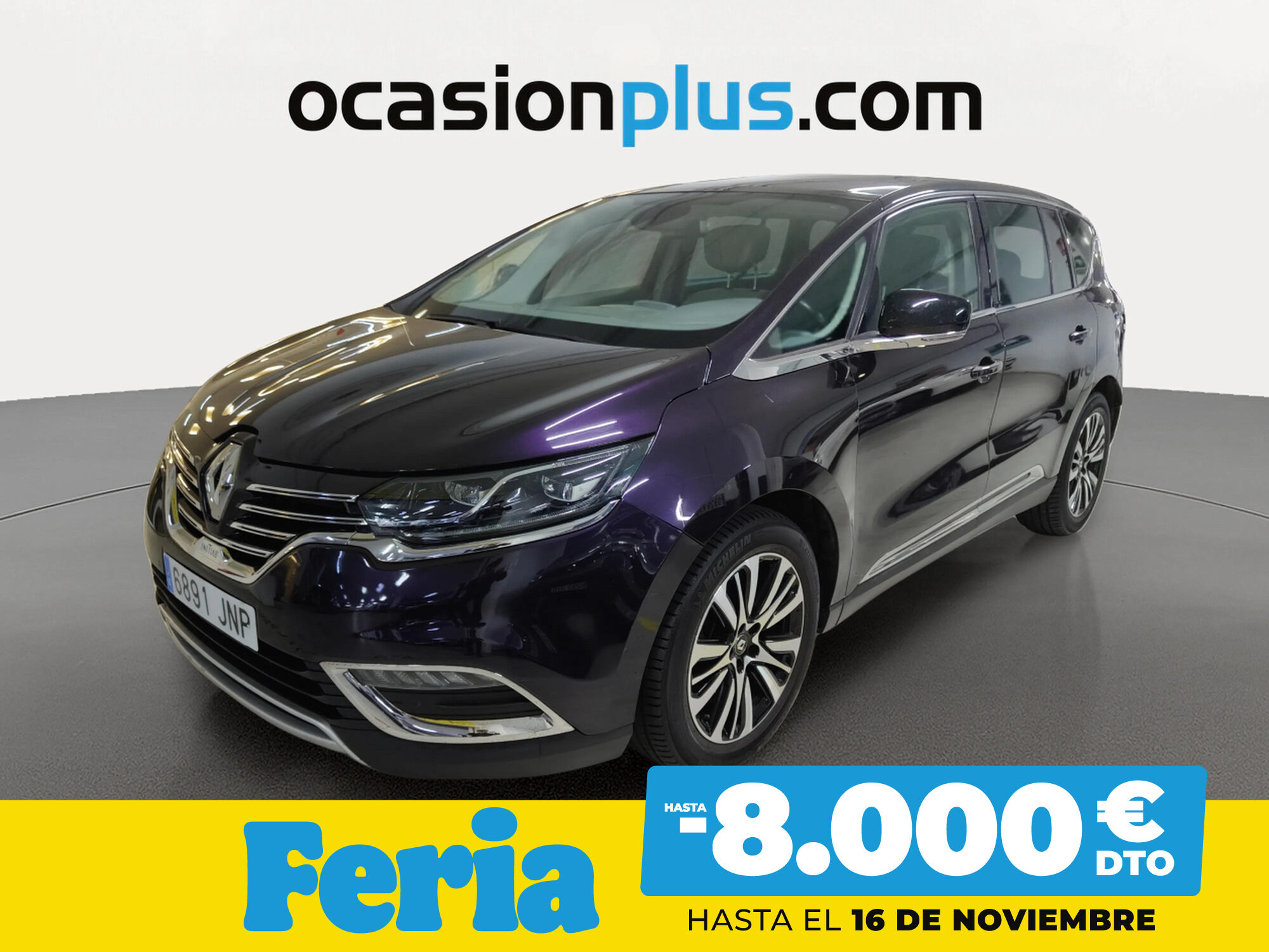 RENAULT Espace (Initiale Paris Energy dCi 118 kW (160 CV) TT EDC) en Madrid