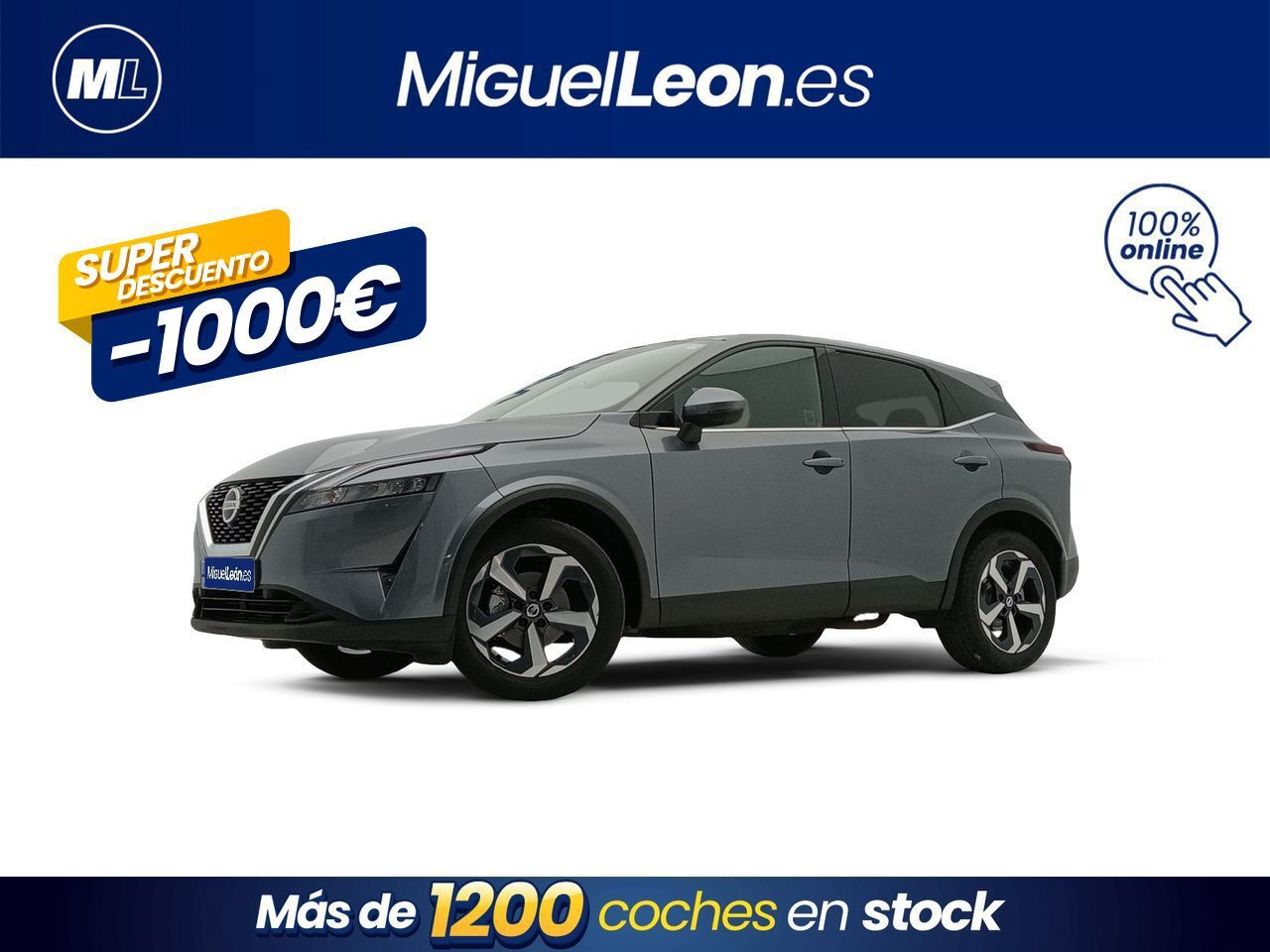 NISSAN Qashqai (DIG-T 103 kW (140 CV) E6D N-CONNECTA) en Palmas, Las