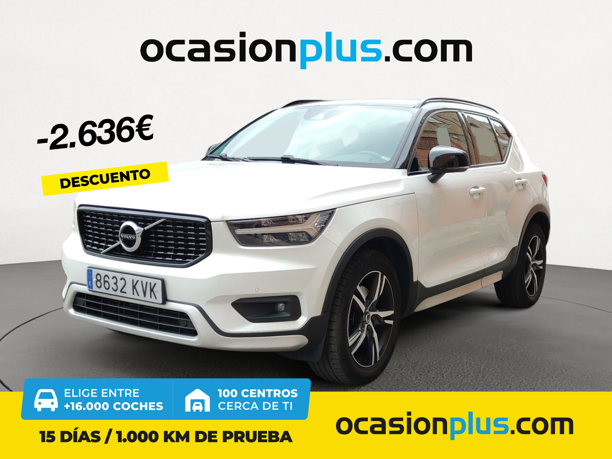 VOLVO XC40 (T4 R-Design AWD Auto 140 kW (190 CV)) en Madrid