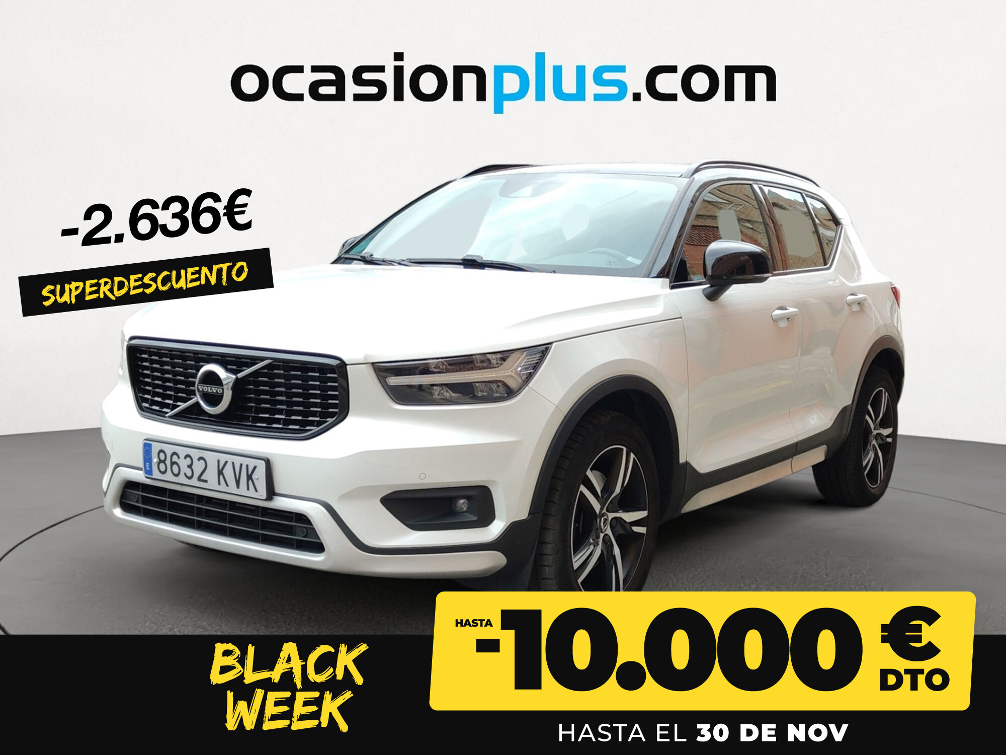 VOLVO XC40 (T4 R-Design AWD Auto 140 kW (190 CV)) en Madrid