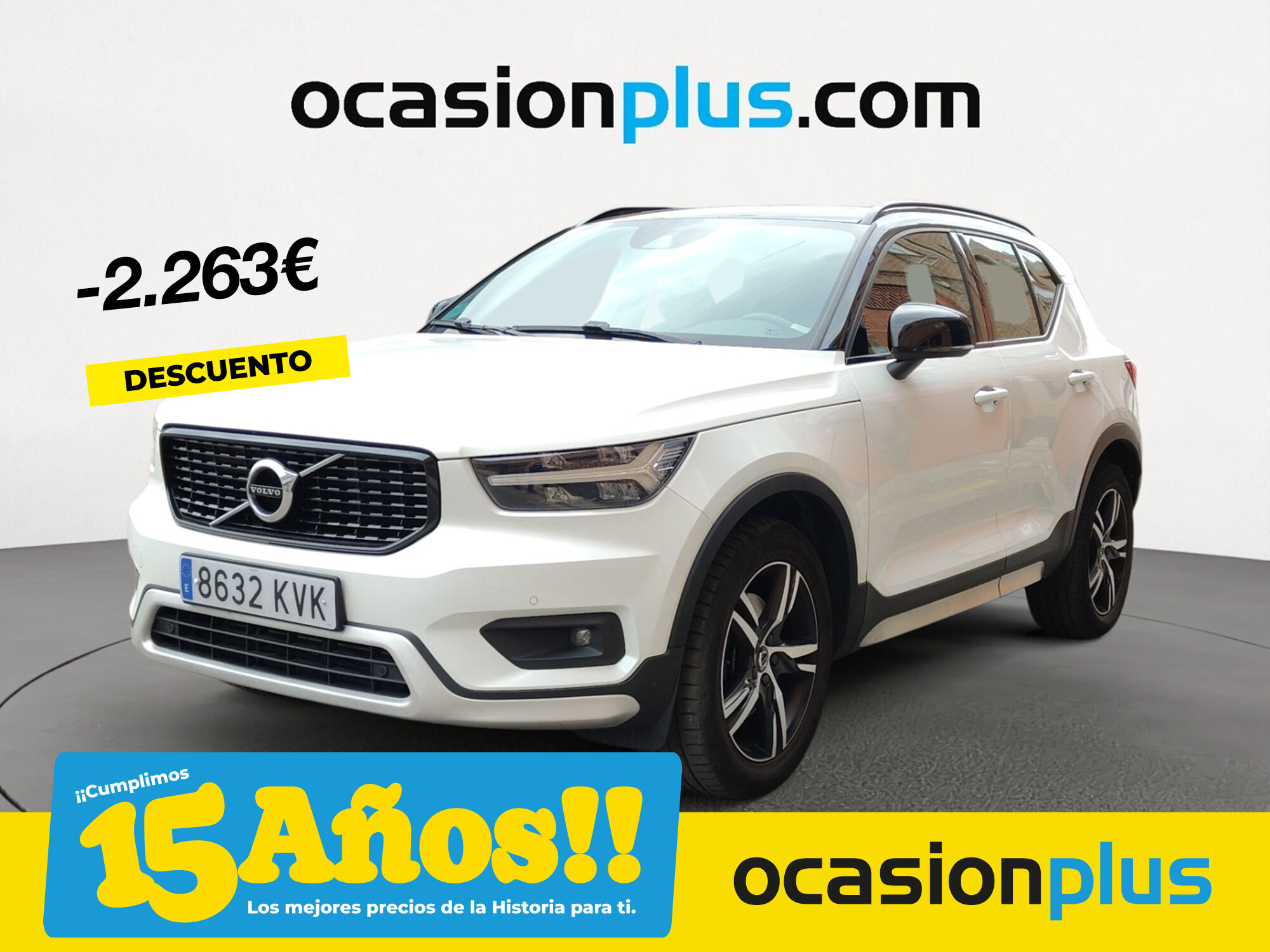 VOLVO XC40 (T4 R-Design AWD Auto 140 kW (190 CV)) en Madrid