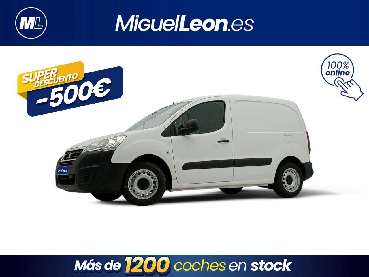 PEUGEOT Partner (Confort L1 1.6 Bluehdi 75cv) en Palmas, Las