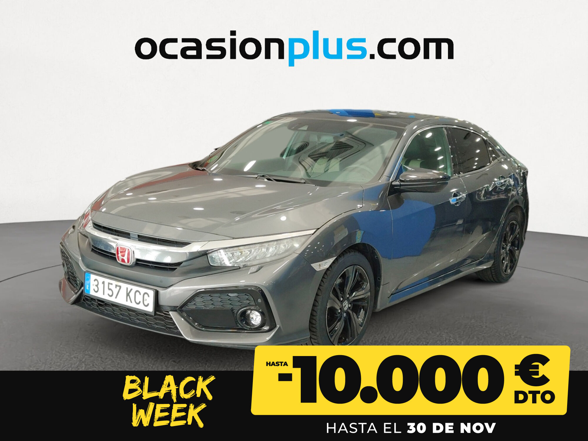 HONDA Civic (1.5 I-VTEC Turbo Prestige CVT 134 kW (182 CV)) en Madrid