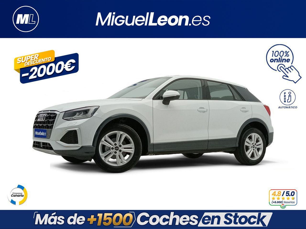 AUDI Q2 (35 TFSI 110kW (150CV)) en Palmas, Las