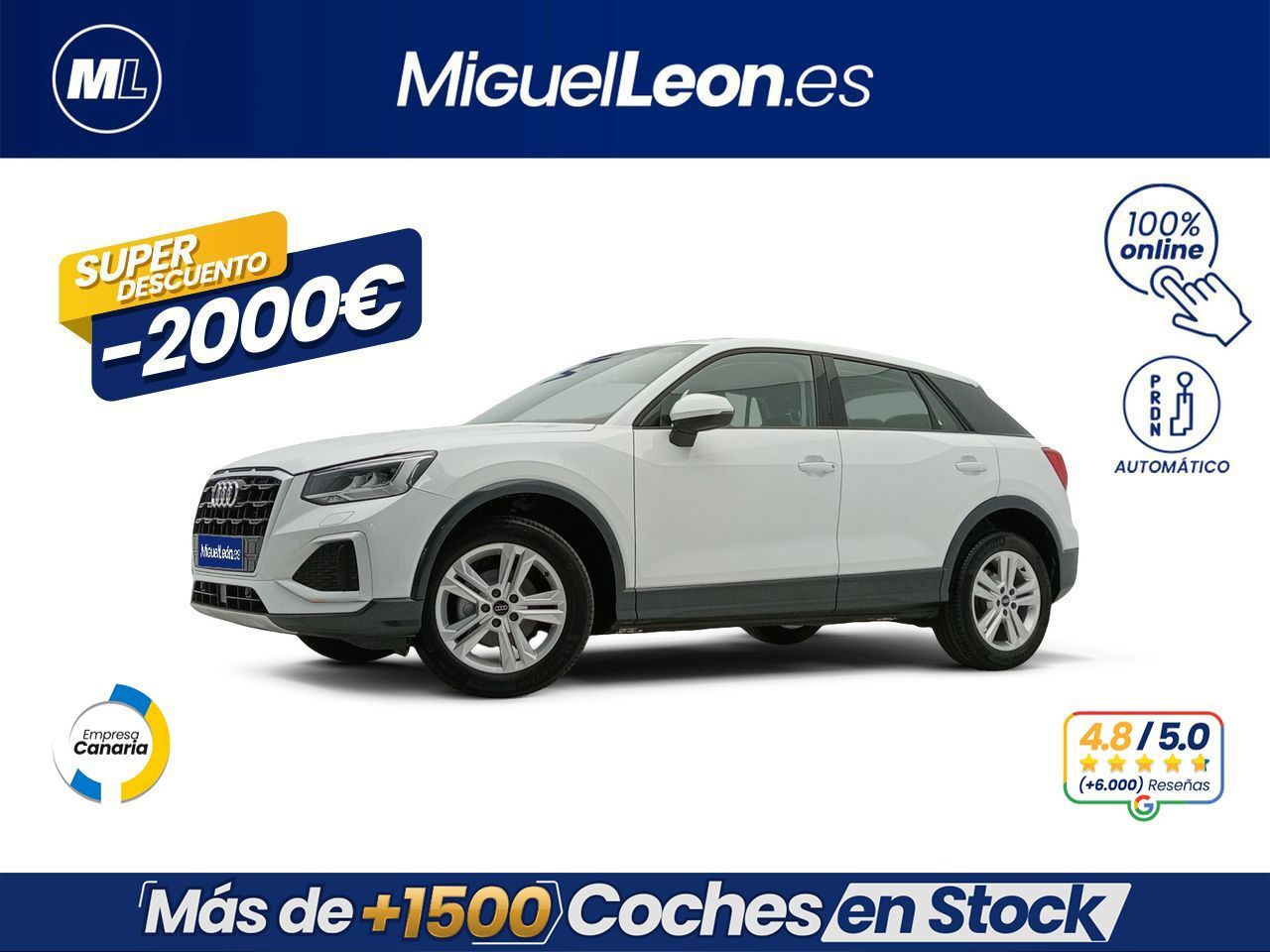AUDI Q2 (35 TFSI 110kW (150CV) S tronic) en Palmas, Las