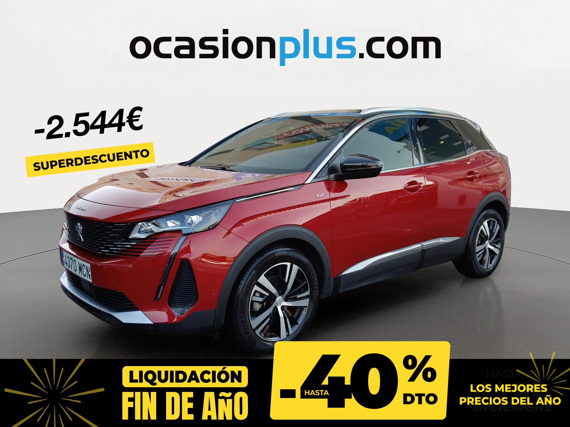 PEUGEOT 3008 (BlueHDi 130 S&S GT EAT8 96 kW (130 CV)) en Madrid
